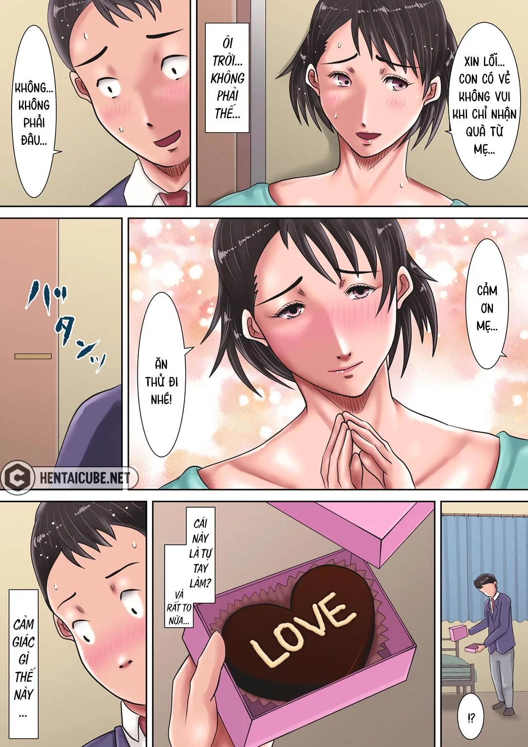 HentaiVN.net - Ảnh 12 - Mother Confessed To Me! [Kaa-San Ni Kokurareta!] - Chap 1