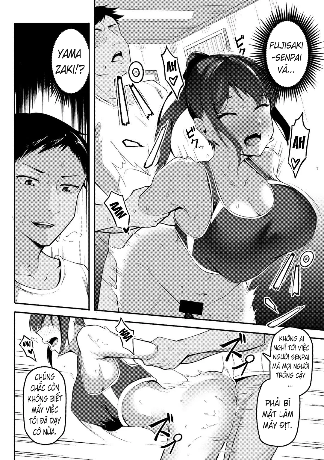 HentaiVN.net - Ảnh 10 - Theo Đuổi Senpai Tôi Thích [Akogare no Senpai o Oikakete ; Chasing The Senpai I Look Up To] - Oneshot