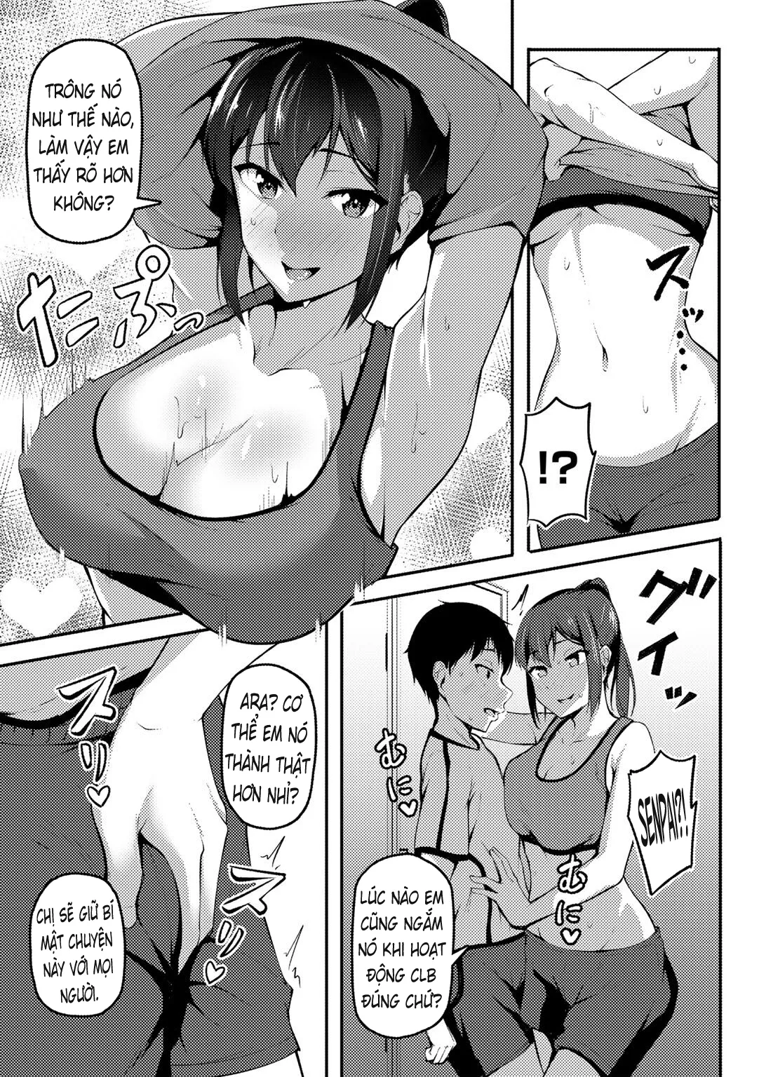 HentaiVN.net - Ảnh 5 - Theo Đuổi Senpai Tôi Thích [Akogare no Senpai o Oikakete ; Chasing The Senpai I Look Up To] - Oneshot