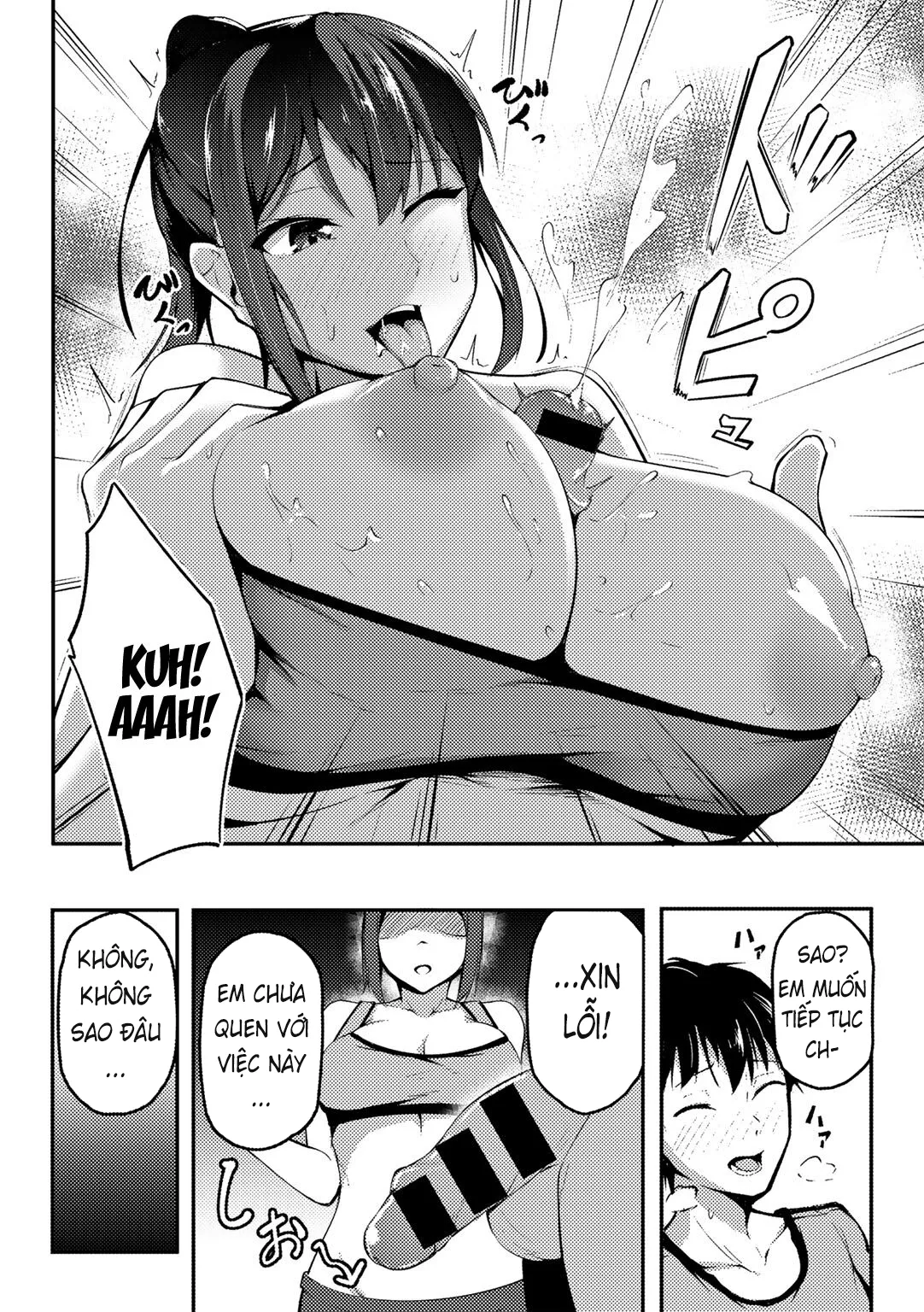 HentaiVN.net - Ảnh 8 - Theo Đuổi Senpai Tôi Thích [Akogare no Senpai o Oikakete ; Chasing The Senpai I Look Up To] - Oneshot