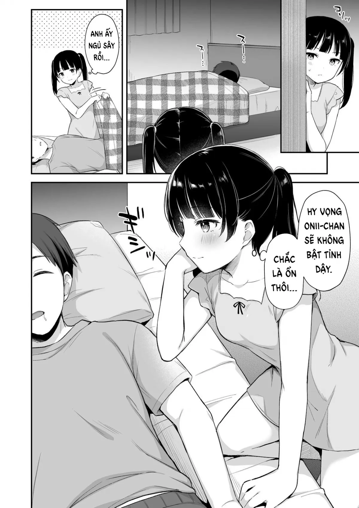HentaiVN.net - Ảnh 5 - Neteru Onii-chan no Are o Kariru Hanashi - Oneshot