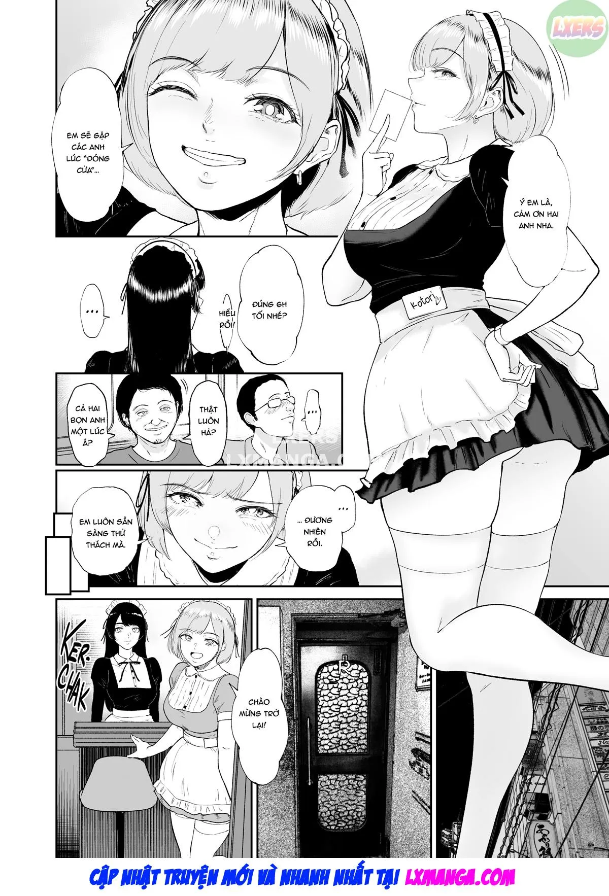 HentaiVN.net - Ảnh 6 - Kosupure Meido No Shinyaeigyou -Toarumeido Kon Cafe No Midarana Uraeigyou - Oneshot