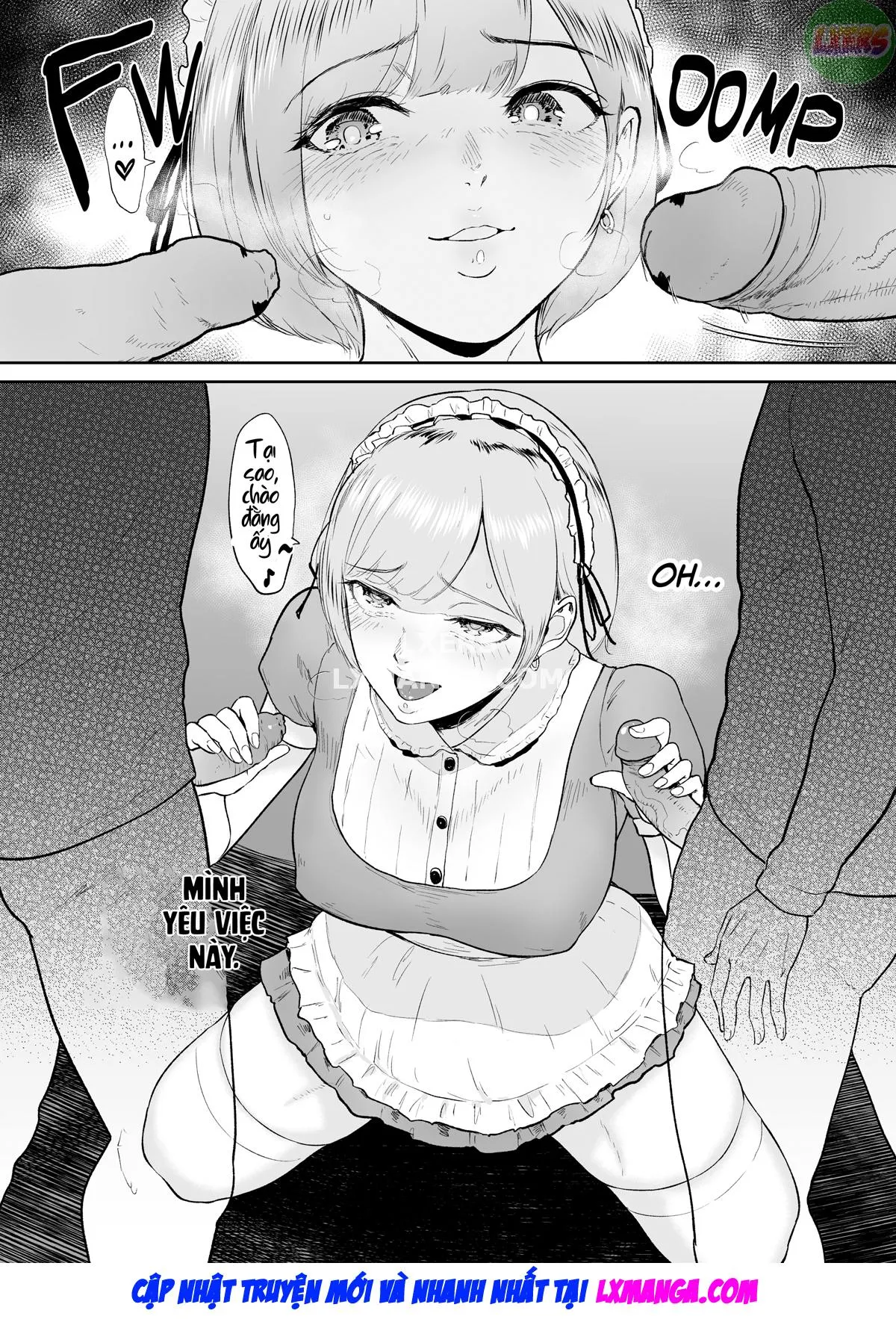 HentaiVN.net - Ảnh 7 - Kosupure Meido No Shinyaeigyou -Toarumeido Kon Cafe No Midarana Uraeigyou - Oneshot