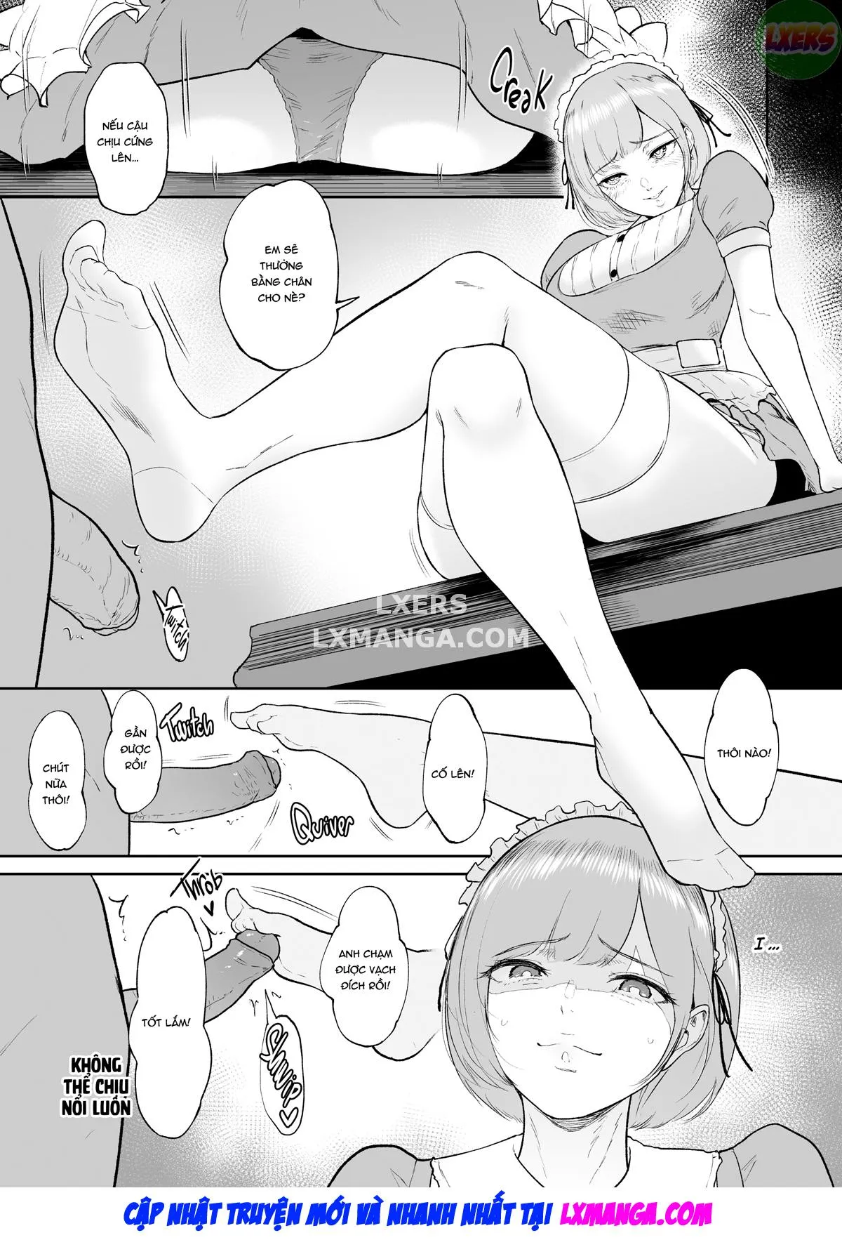 HentaiVN.net - Ảnh 9 - Kosupure Meido No Shinyaeigyou -Toarumeido Kon Cafe No Midarana Uraeigyou - Oneshot