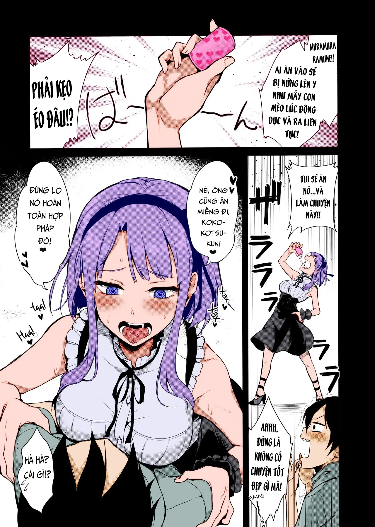 HentaiVN.net - Ảnh 4 - Vị ngọt tình yêu [ Dagashi Kashi ] [Otona no dagashi ; làm chuyện người lớn ngọt ngào] - Chap 1
