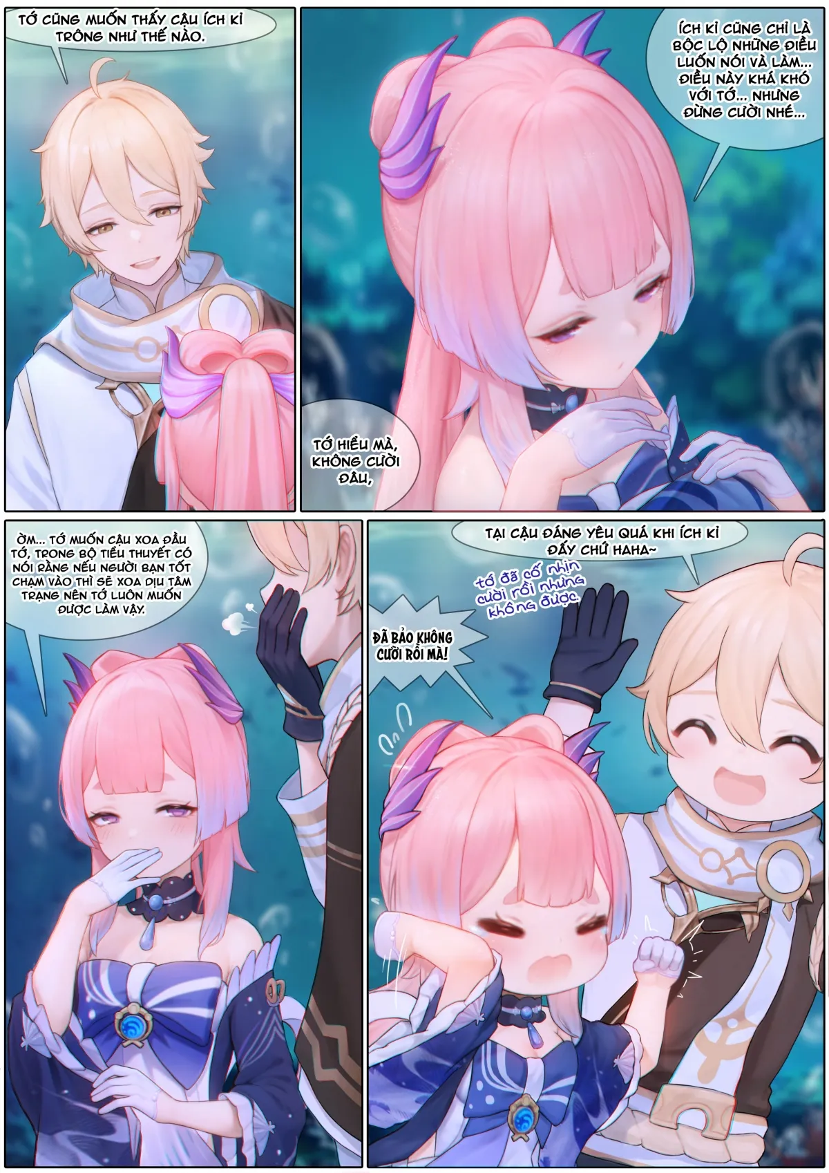 HentaiVN.net - Ảnh 11 - Kokomi bối rối [Flustered Kokomi] - Nửa đầu