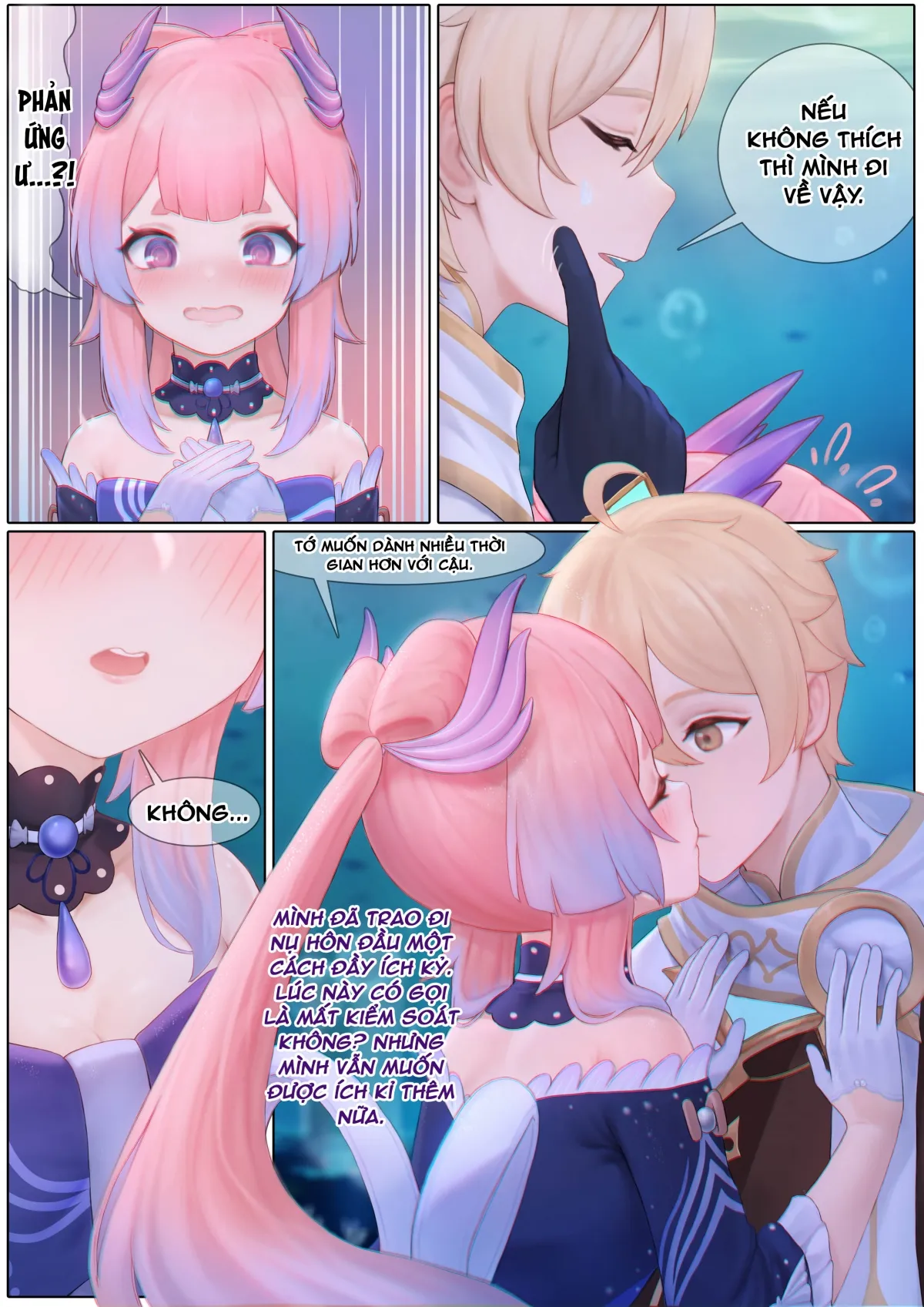 HentaiVN.net - Ảnh 15 - Kokomi bối rối [Flustered Kokomi] - Nửa đầu