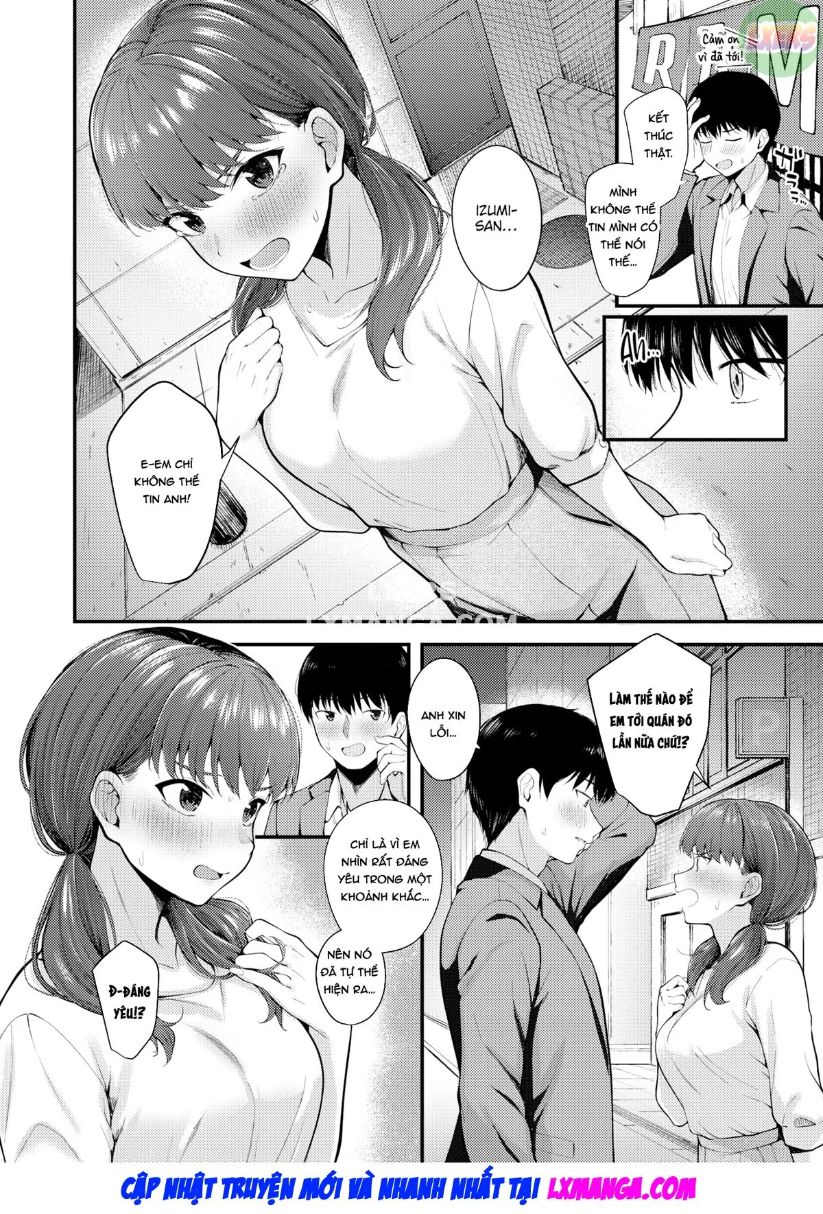 HentaiVN.net - Ảnh 11 - Office Lady with LOVE LOVE Horny♥ - Oneshot