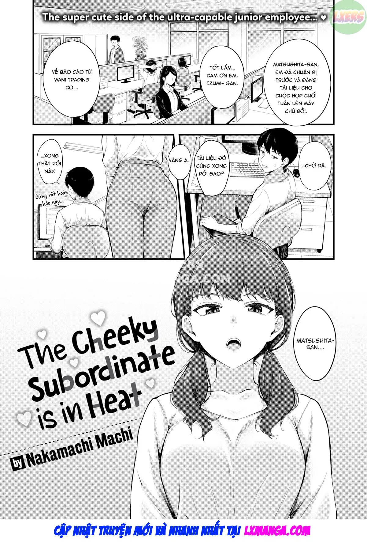 HentaiVN.net - Ảnh 4 - Office Lady with LOVE LOVE Horny♥ - Oneshot