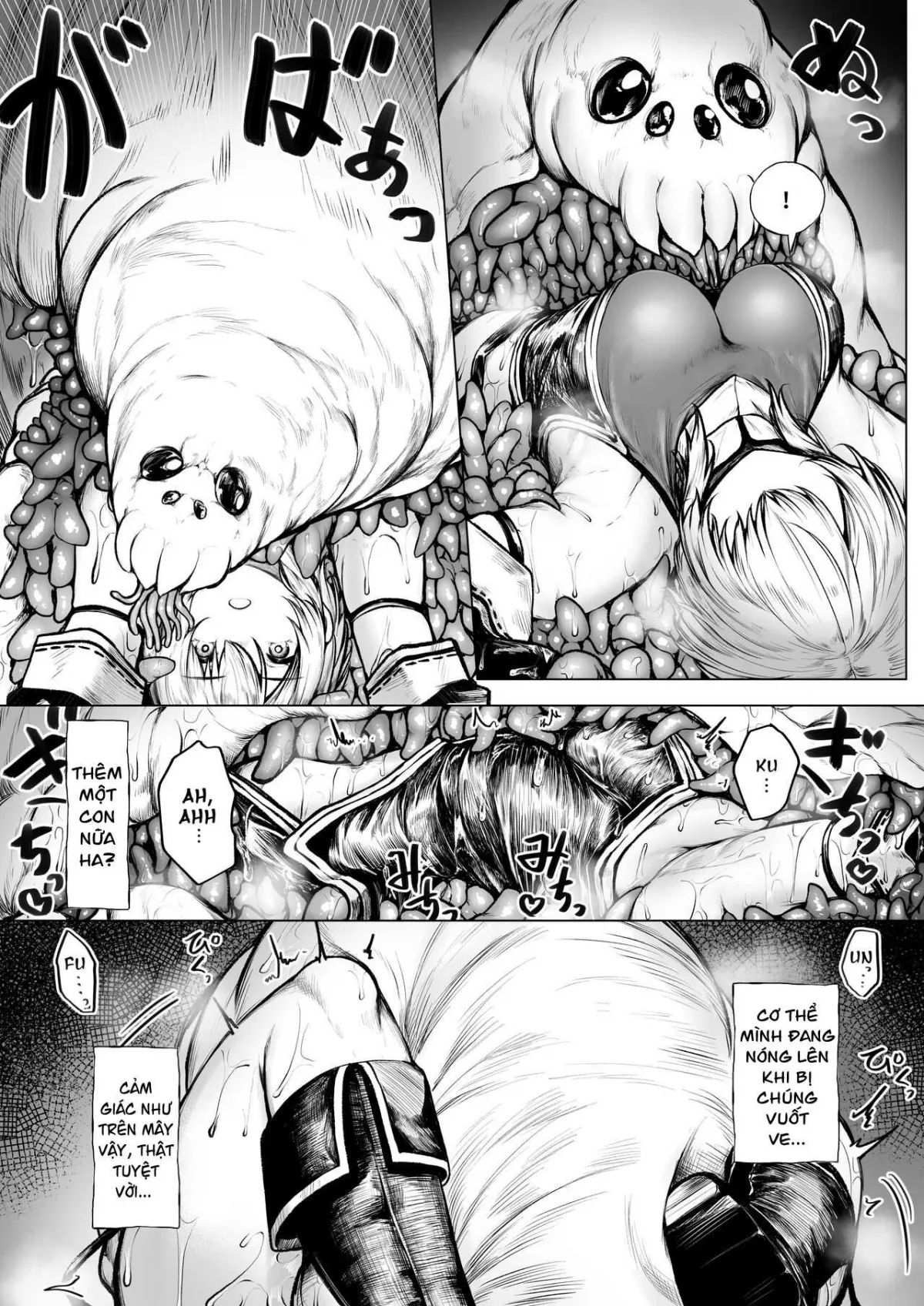 HentaiVN.net - Ảnh 5 - Câu Chuyện Về Cô Pháp Sư và Đám Côn Trùng [A Story about a Mage Who Gets Attacked by an Insect Monster ; 魔導士ちゃんが虫モンスターに襲われる話 ; 被虫系怪物袭击的魔导士 ; Madoushi-chan ga Mushi Monster ni Osowareru Hanashi] - Oneshot