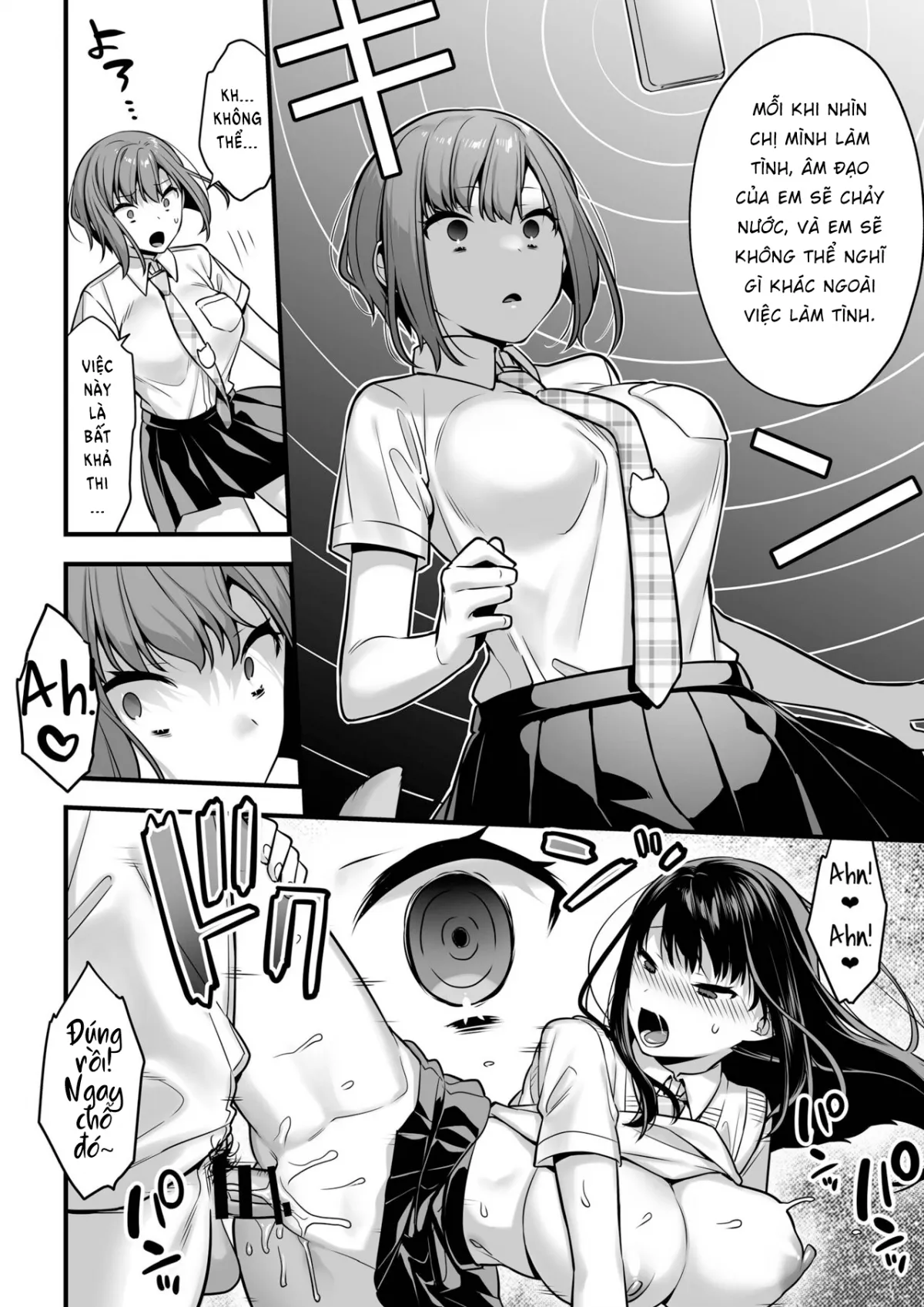HentaiVN.net - Ảnh 16 - Liệu cặp sinh đôi có bị thôi miên cùng lúc không? [Futagotte Saiminjutsu ni Kakaru no mo Douji Nandesuka?] - Oneshot