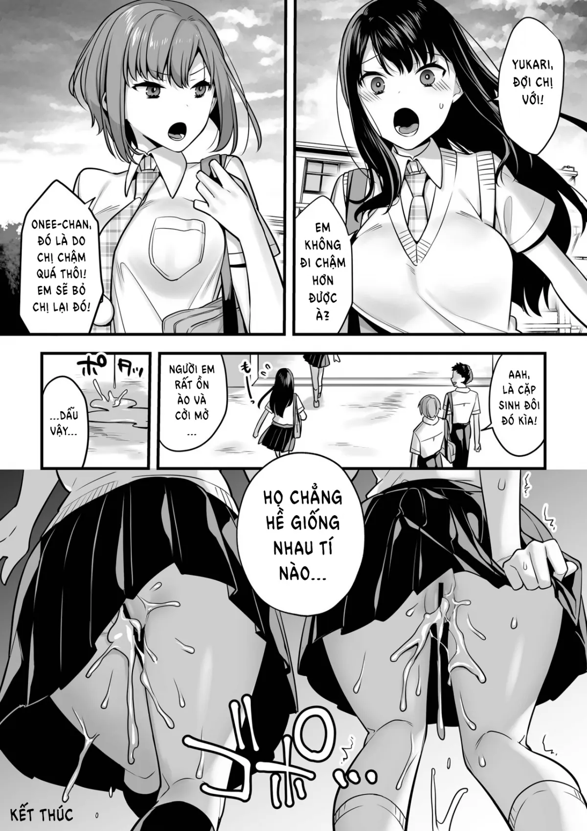 HentaiVN.net - Ảnh 36 - Liệu cặp sinh đôi có bị thôi miên cùng lúc không? [Futagotte Saiminjutsu ni Kakaru no mo Douji Nandesuka?] - Oneshot