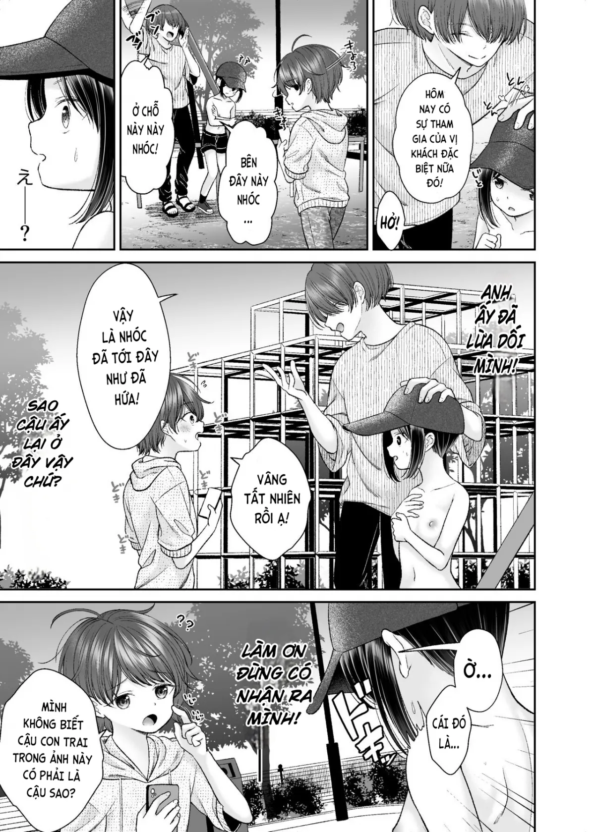 HentaiVN.net - Ảnh 4 - JS4 NTR Haishin Manga [JS4NTR配信漫画] - Chap 2
