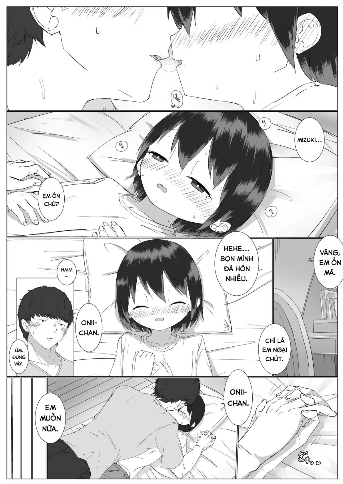 HentaiVN.net - Ảnh 14 - Thân Mật Với Em Gái [Kyorikan no Chikasugiru Imouto to Amaama Icha Love Ecchi ; Sweet Flirty Lovey Sex with your VERY Intimate Little Sister] - Chap Đầu