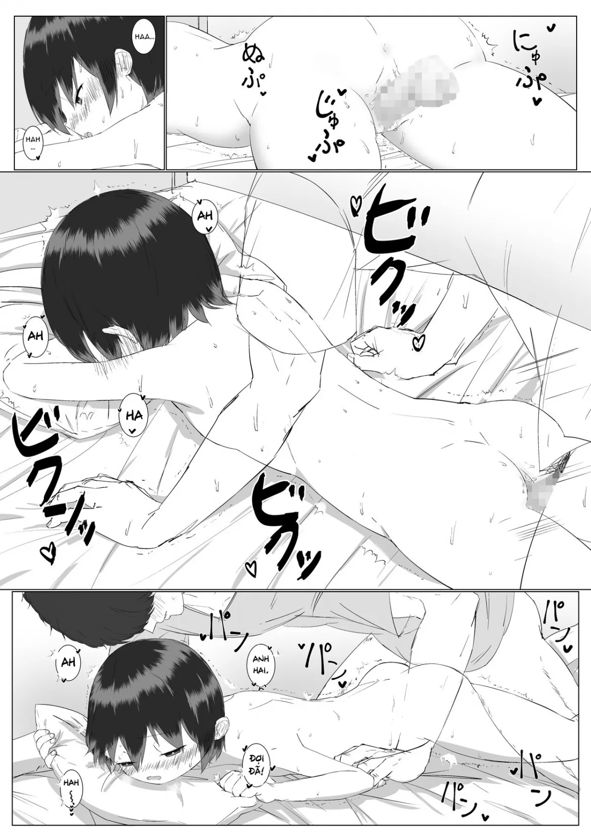 HentaiVN.net - Ảnh 21 - Thân Mật Với Em Gái [Kyorikan no Chikasugiru Imouto to Amaama Icha Love Ecchi ; Sweet Flirty Lovey Sex with your VERY Intimate Little Sister] - Chap Đầu