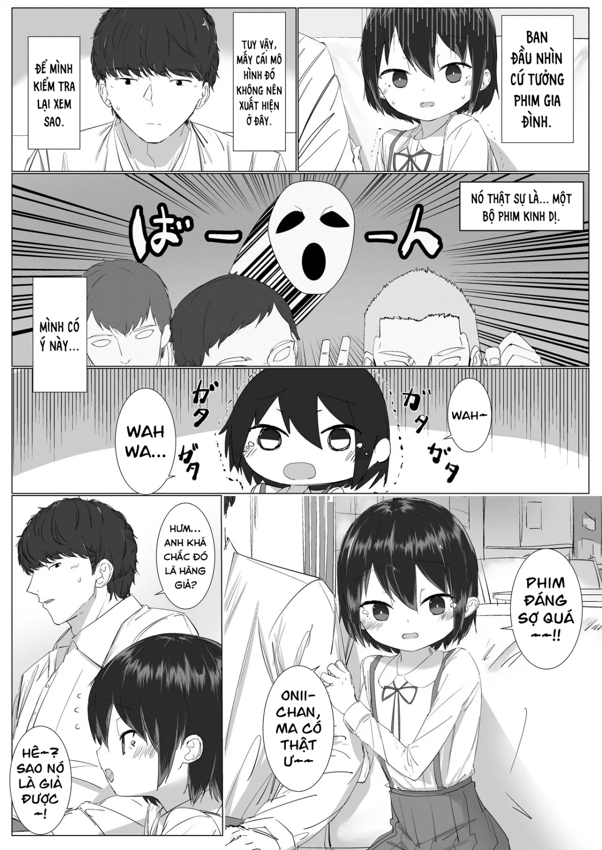 HentaiVN.net - Ảnh 3 - Thân Mật Với Em Gái [Kyorikan no Chikasugiru Imouto to Amaama Icha Love Ecchi ; Sweet Flirty Lovey Sex with your VERY Intimate Little Sister] - Chap Đầu