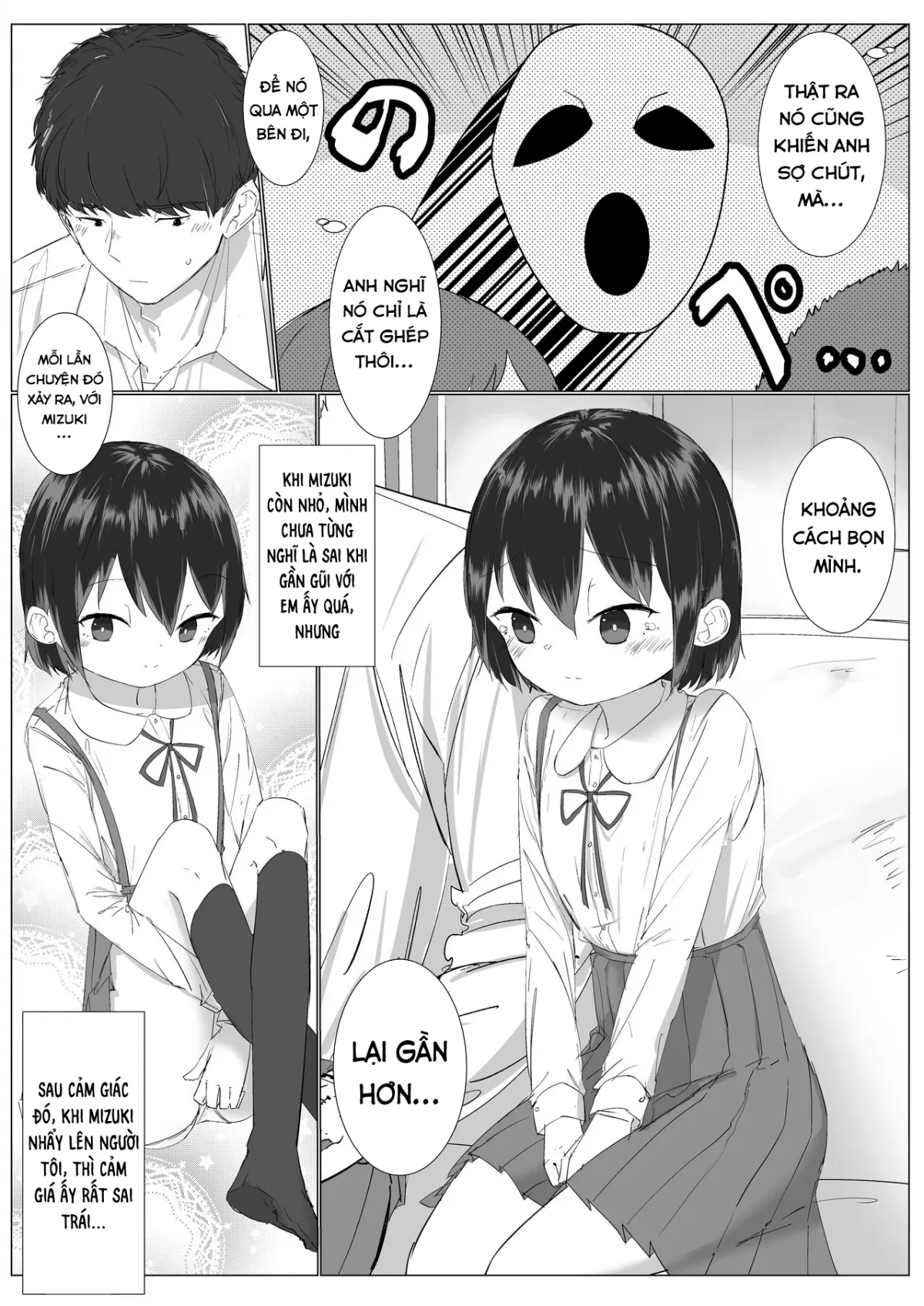 HentaiVN.net - Ảnh 4 - Thân Mật Với Em Gái [Kyorikan no Chikasugiru Imouto to Amaama Icha Love Ecchi ; Sweet Flirty Lovey Sex with your VERY Intimate Little Sister] - Chap Đầu