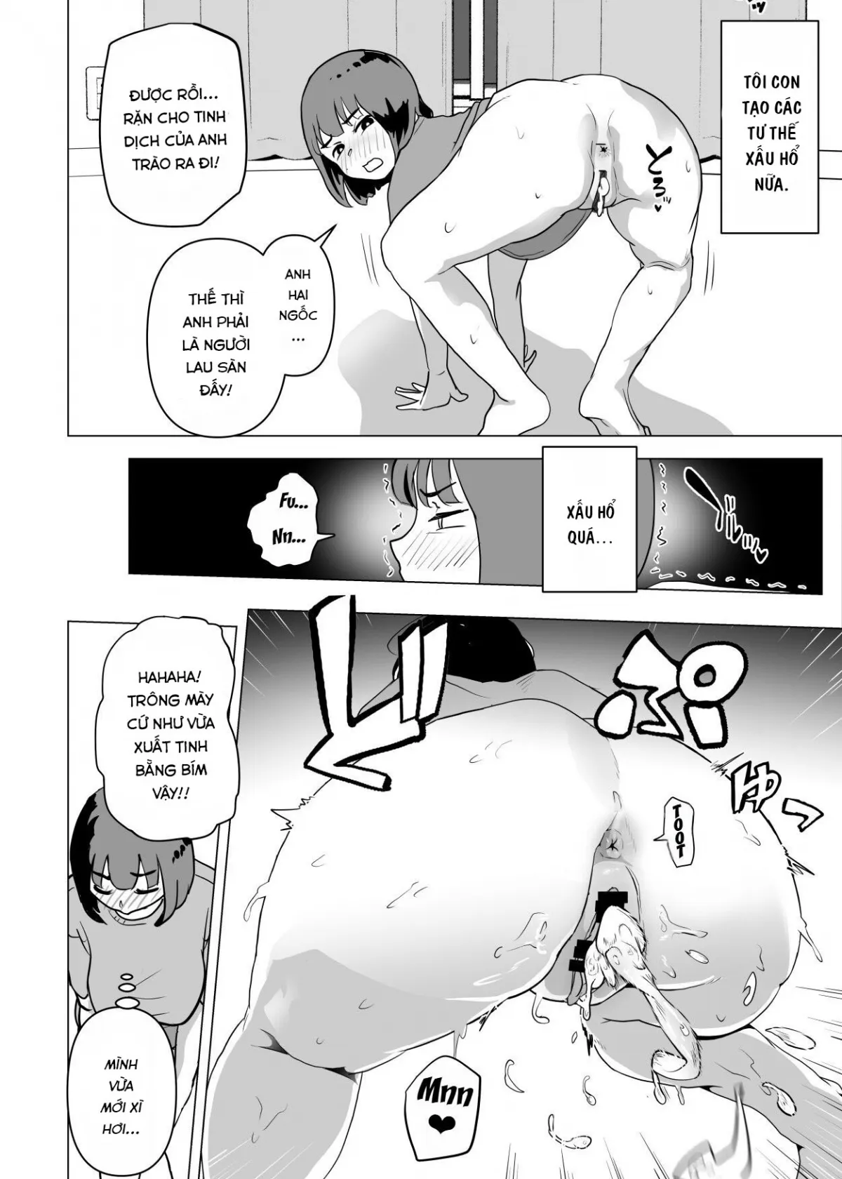 HentaiVN.net - Ảnh 19 - Uchi de wa Kazoku Sex wa Joushiki Rashii - Chap 1