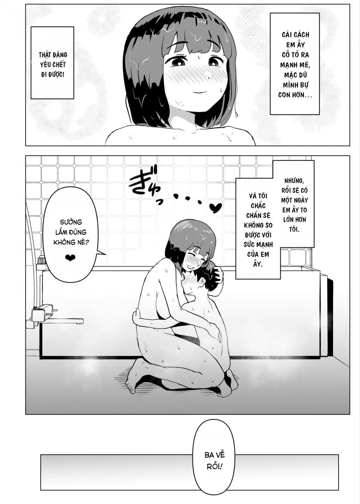 HentaiVN.net - Ảnh 10 - Uchi de wa Kazoku Sex wa Joushiki Rashii - Chap 2