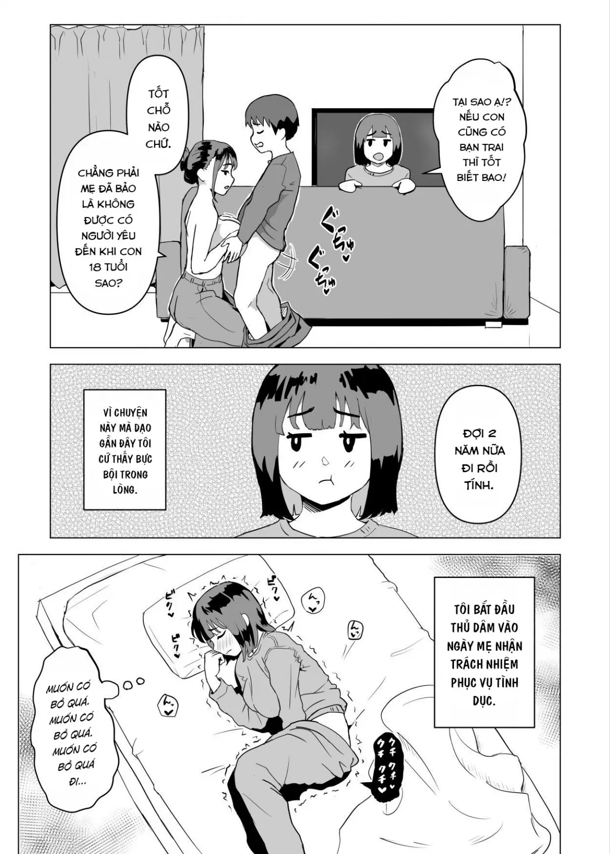 HentaiVN.net - Ảnh 21 - Uchi de wa Kazoku Sex wa Joushiki Rashii - Chap 2
