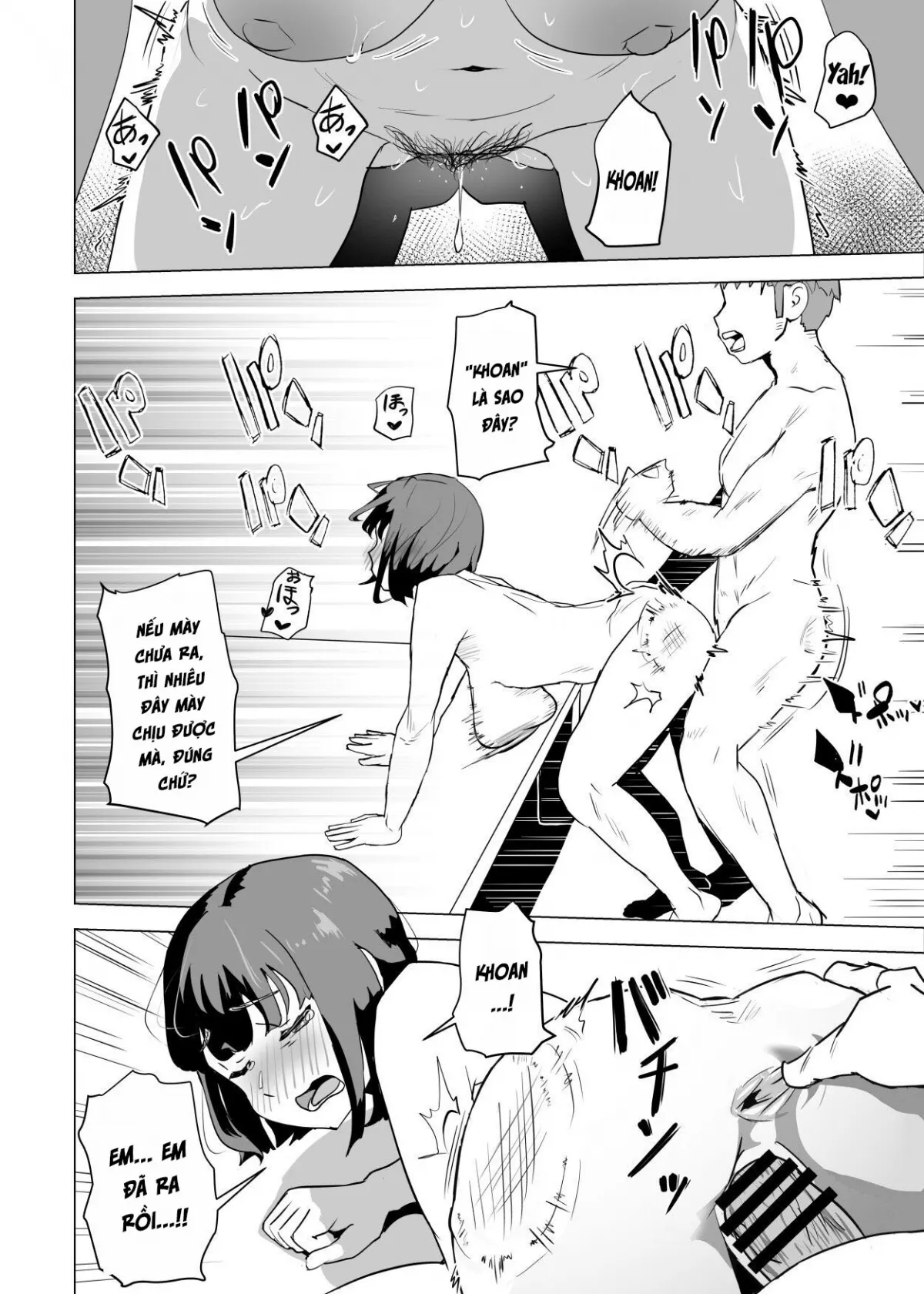 HentaiVN.net - Ảnh 16 - Uchi de wa Kazoku Sex wa Joushiki Rashii - Chap 3