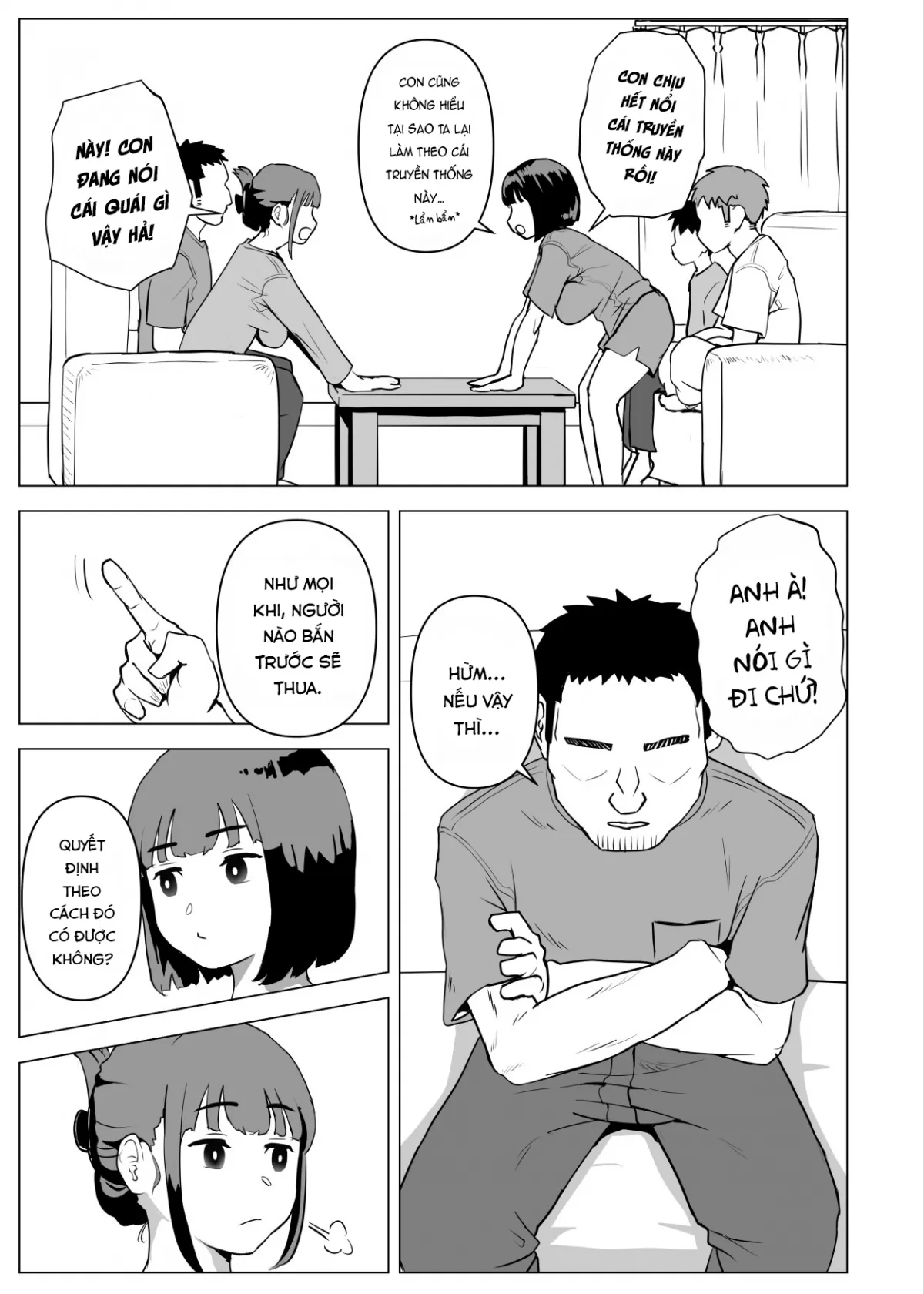 HentaiVN.net - Ảnh 7 - Uchi de wa Kazoku Sex wa Joushiki Rashii - Chap 3