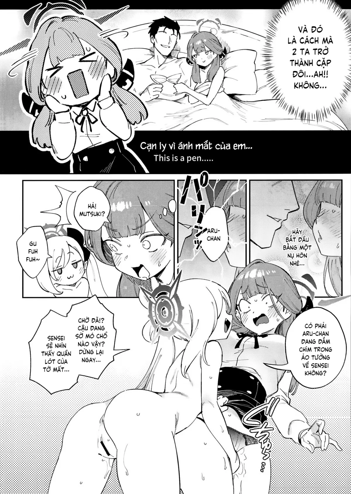 HentaiVN.net - Ảnh 11 - Mối quan hệ giữa Sensei và học trò luôn dễ dãi như vậy sao!? [Are Teacher-Student Relationships This Open?!; 先生と生徒の関係ってこんなにもオープンなのぉ!？; Sensei to Seito no Kankei tte Konna ni mo Open nanoo!?] - Oneshot