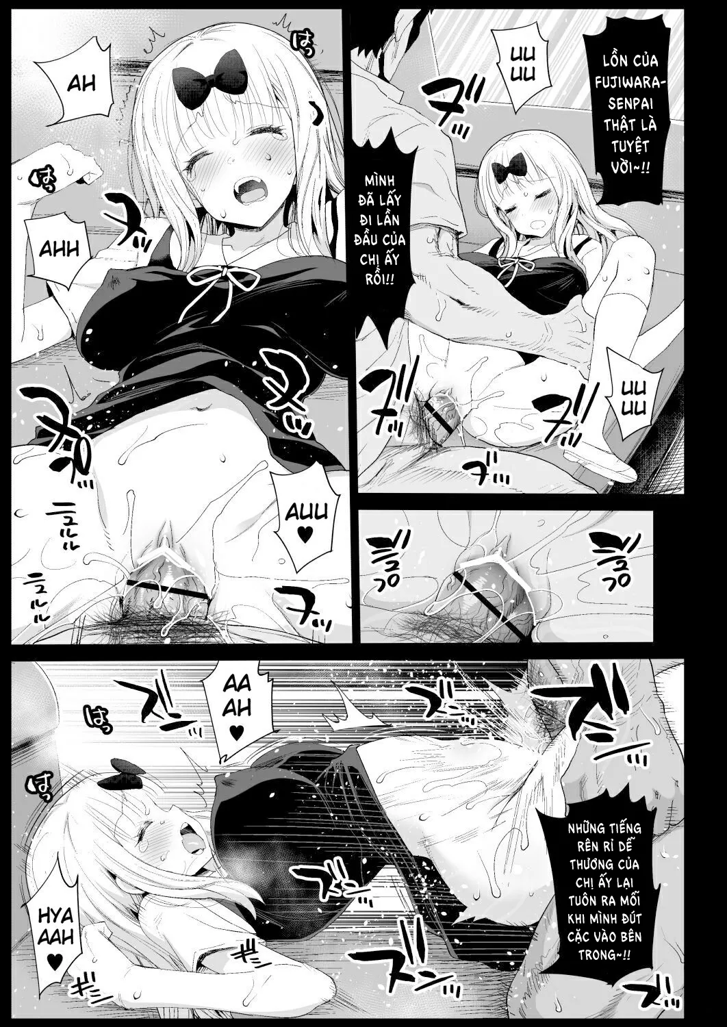HentaiVN.net - Ảnh 13 - Lấy lợi thế trước Fujiwara-senpai [Fujiwara Senpai wa Sukidarake] - Oneshot