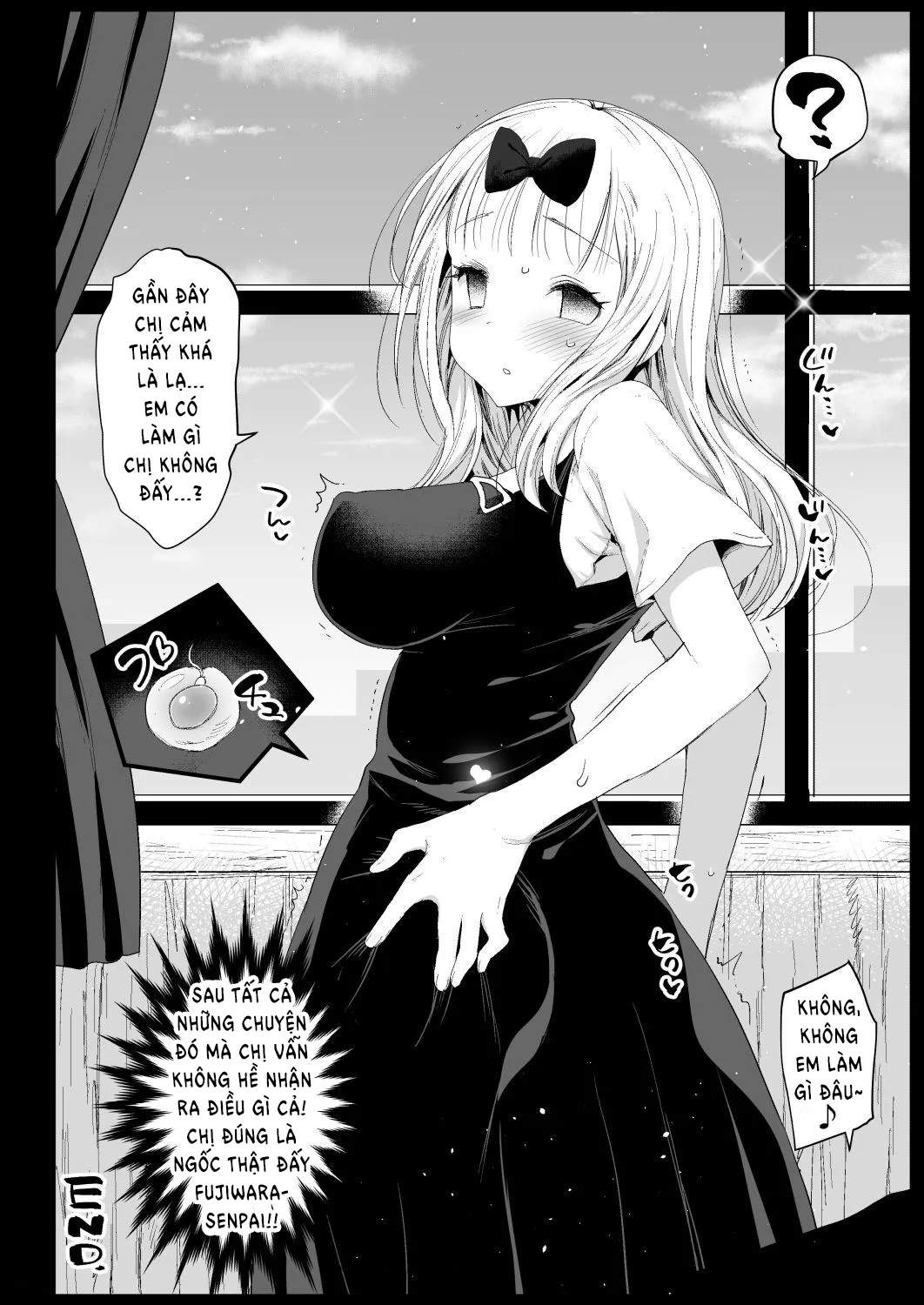 HentaiVN.net - Ảnh 32 - Lấy lợi thế trước Fujiwara-senpai [Fujiwara Senpai wa Sukidarake] - Oneshot