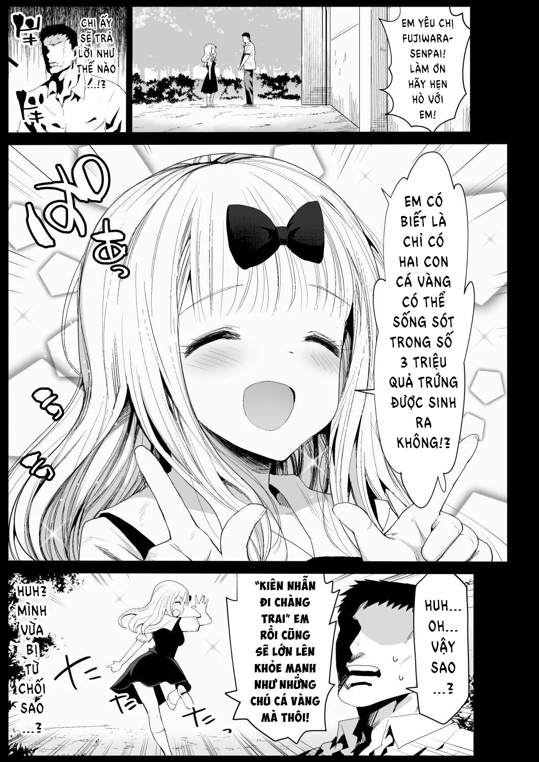 HentaiVN.net - Ảnh 5 - Lấy lợi thế trước Fujiwara-senpai [Fujiwara Senpai wa Sukidarake] - Oneshot