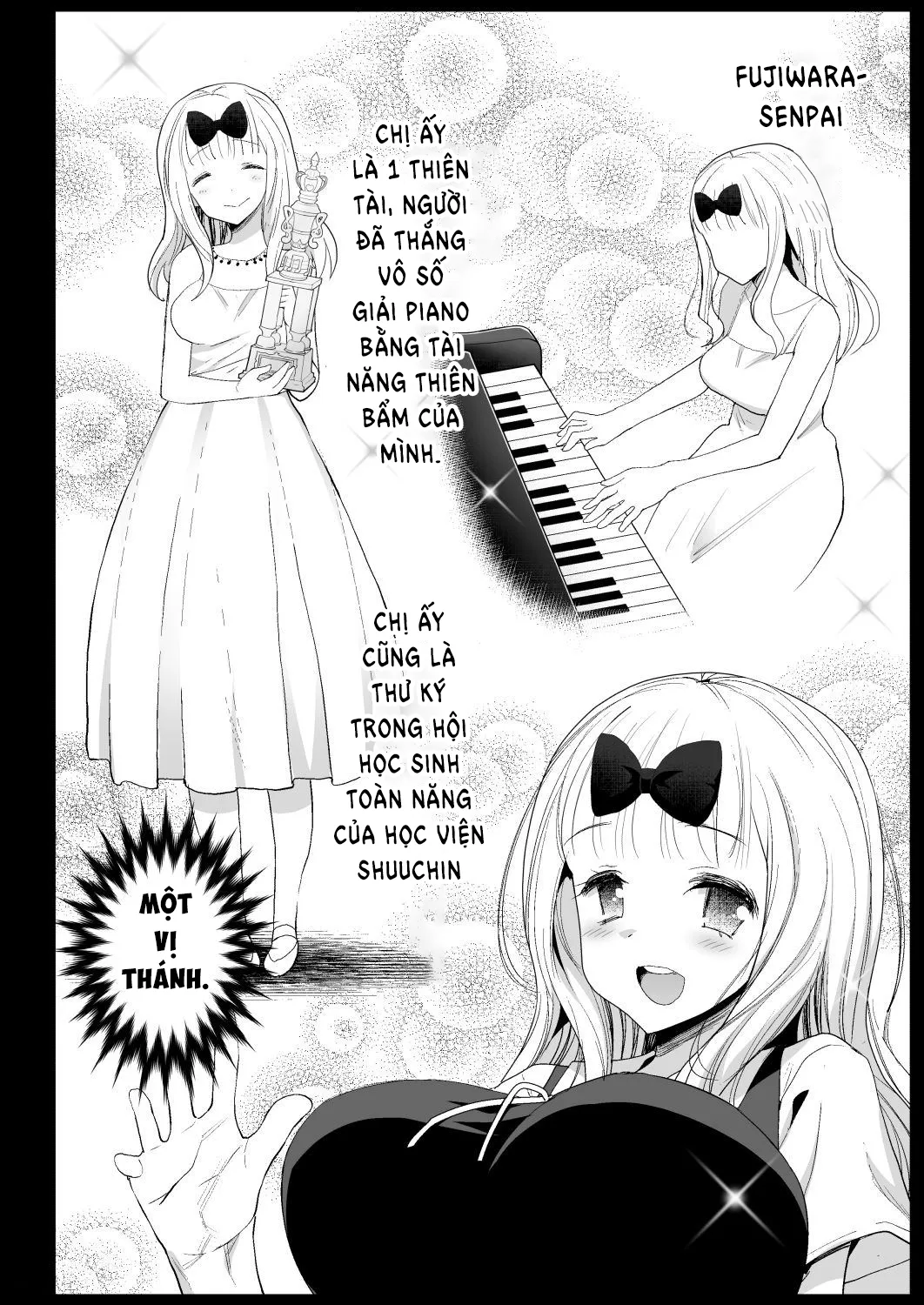 HentaiVN.net - Ảnh 6 - Lấy lợi thế trước Fujiwara-senpai [Fujiwara Senpai wa Sukidarake] - Oneshot