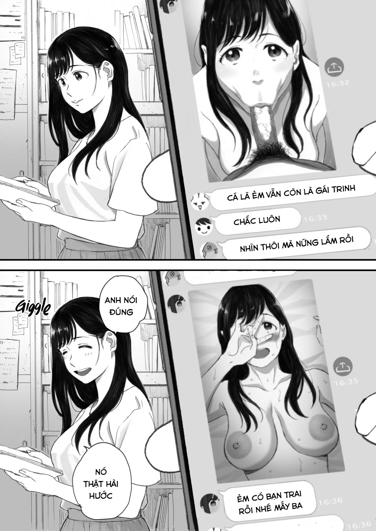 HentaiVN.net - Ảnh 40 - Mất bồ vì để bồ đu idol - Oneshot