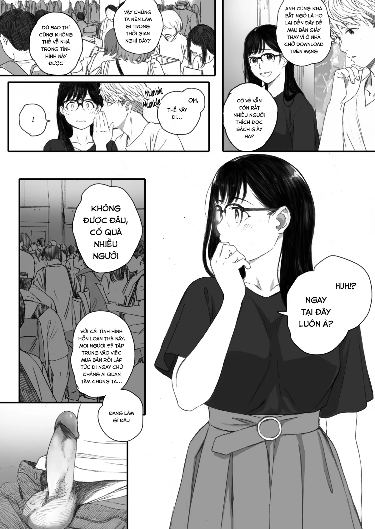 HentaiVN.net - Ảnh 54 - Mất bồ vì để bồ đu idol - Oneshot