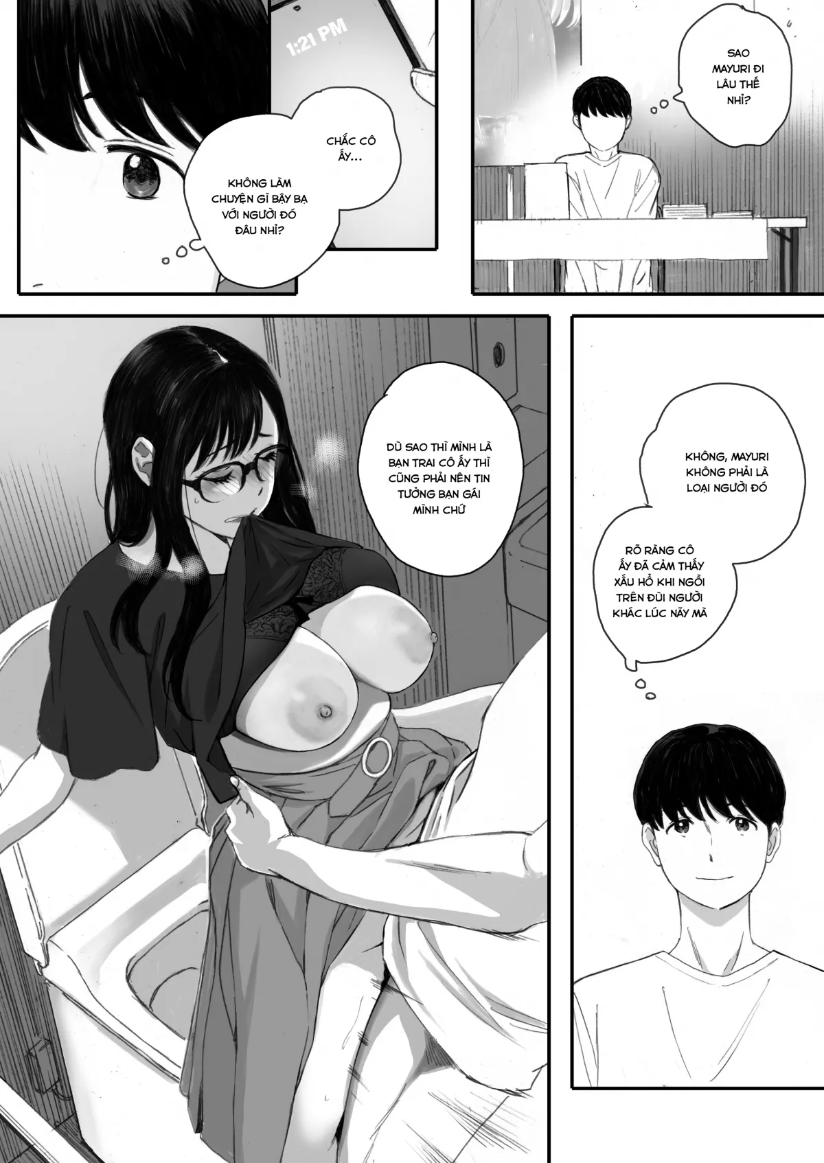 HentaiVN.net - Ảnh 64 - Mất bồ vì để bồ đu idol - Oneshot