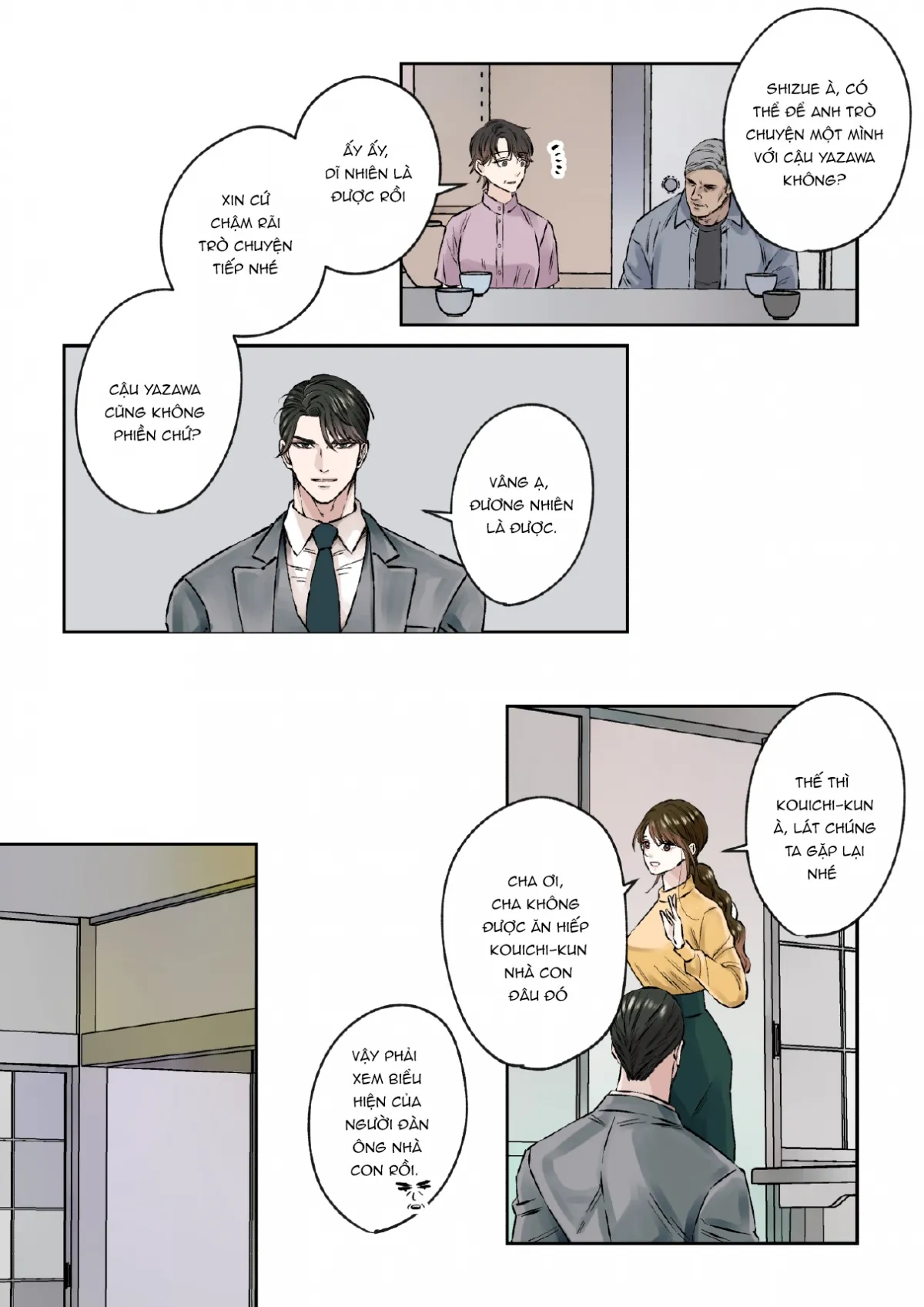 HentaiVN.net - Ảnh 10 - Boss ưu tú lại bị cha của vị hôn thê cưỡng hiếp - Chap 1