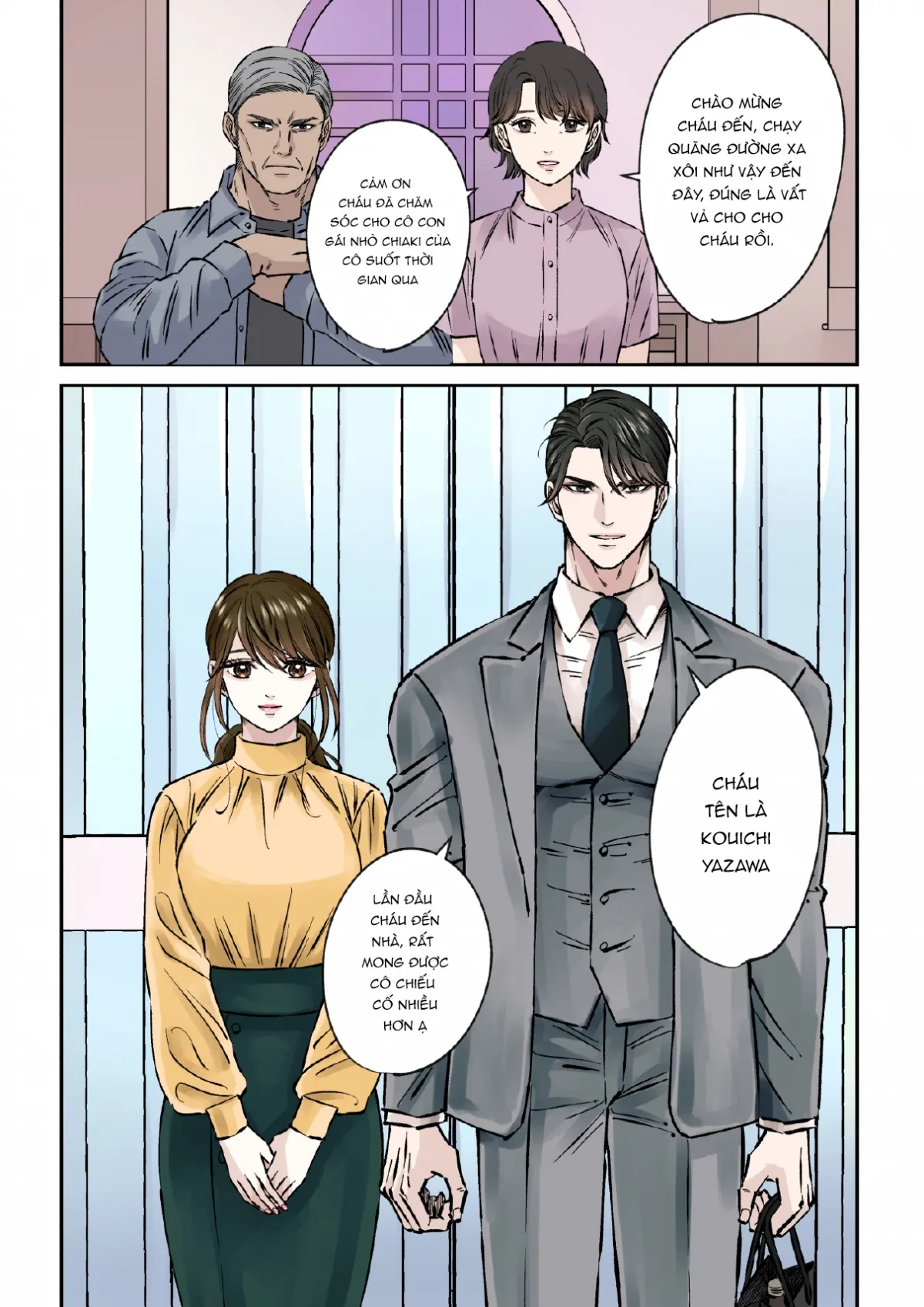 HentaiVN.net - Ảnh 6 - Boss ưu tú lại bị cha của vị hôn thê cưỡng hiếp - Chap 1