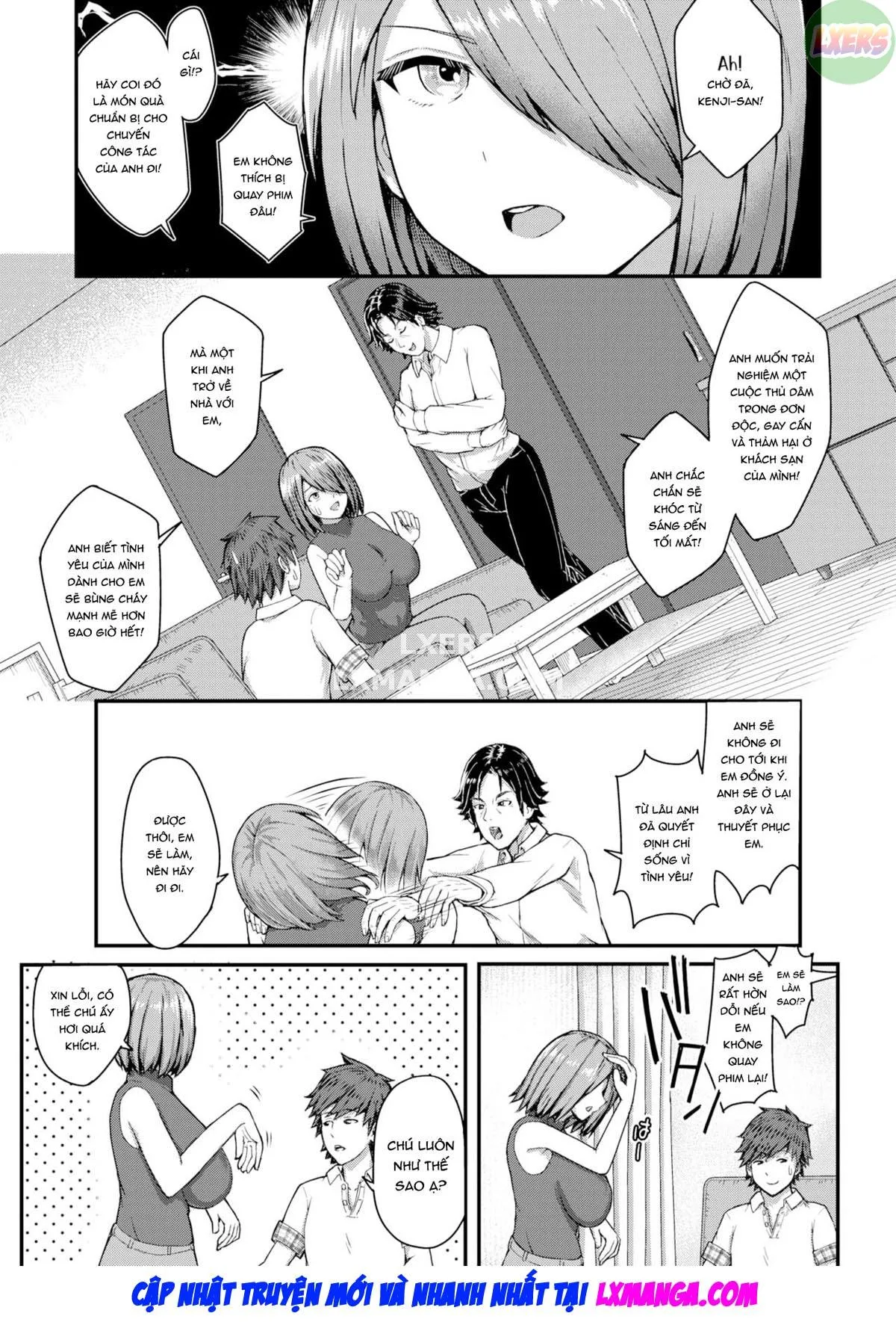 HentaiVN.net - Ảnh 10 - Nhờ cháu ngủ với vợ chú - Oneshot