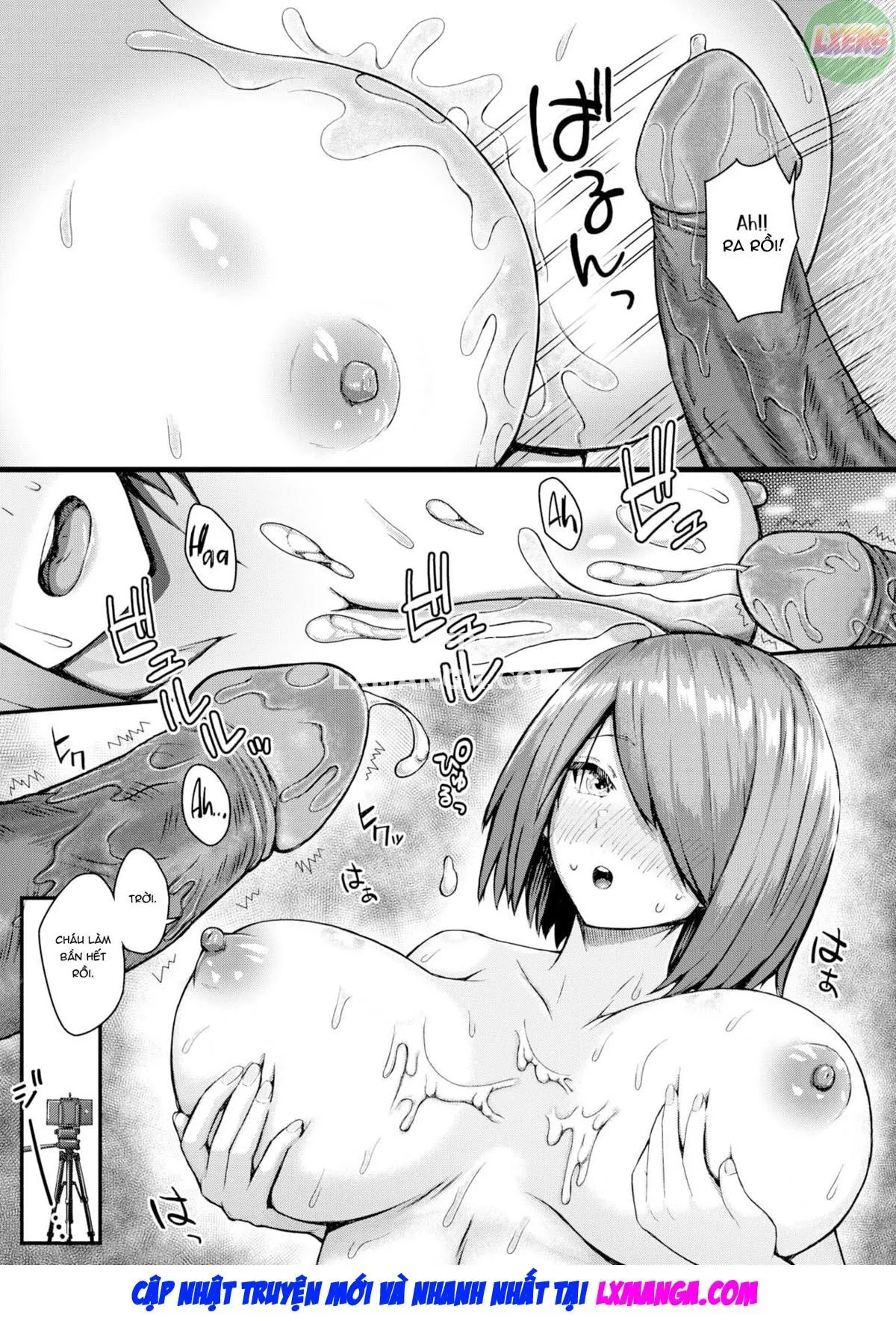 HentaiVN.net - Ảnh 18 - Nhờ cháu ngủ với vợ chú - Oneshot