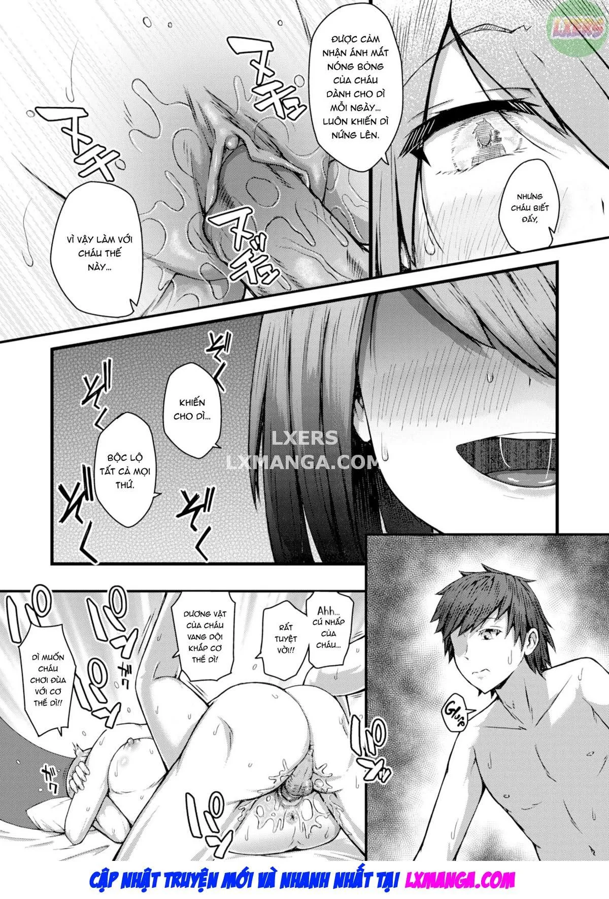 HentaiVN.net - Ảnh 22 - Nhờ cháu ngủ với vợ chú - Oneshot