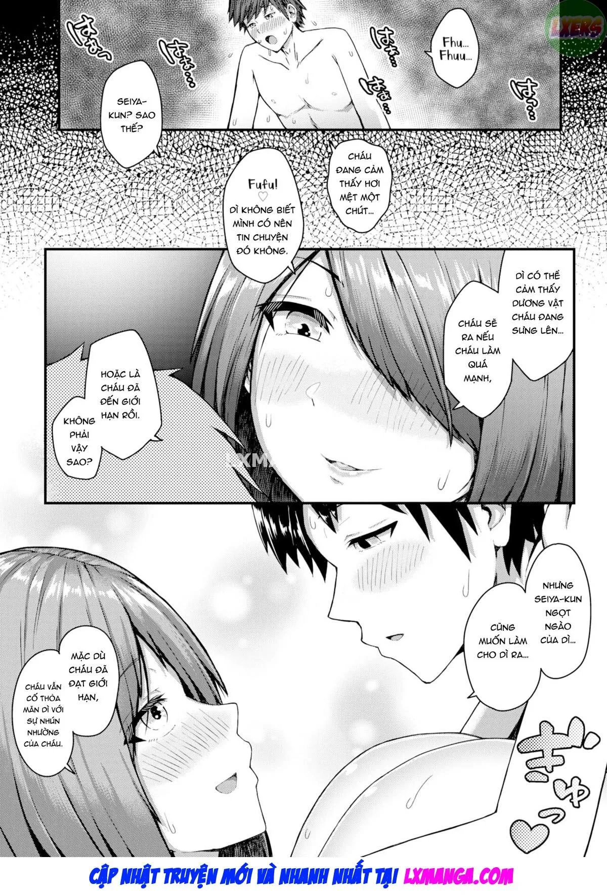 HentaiVN.net - Ảnh 25 - Nhờ cháu ngủ với vợ chú - Oneshot