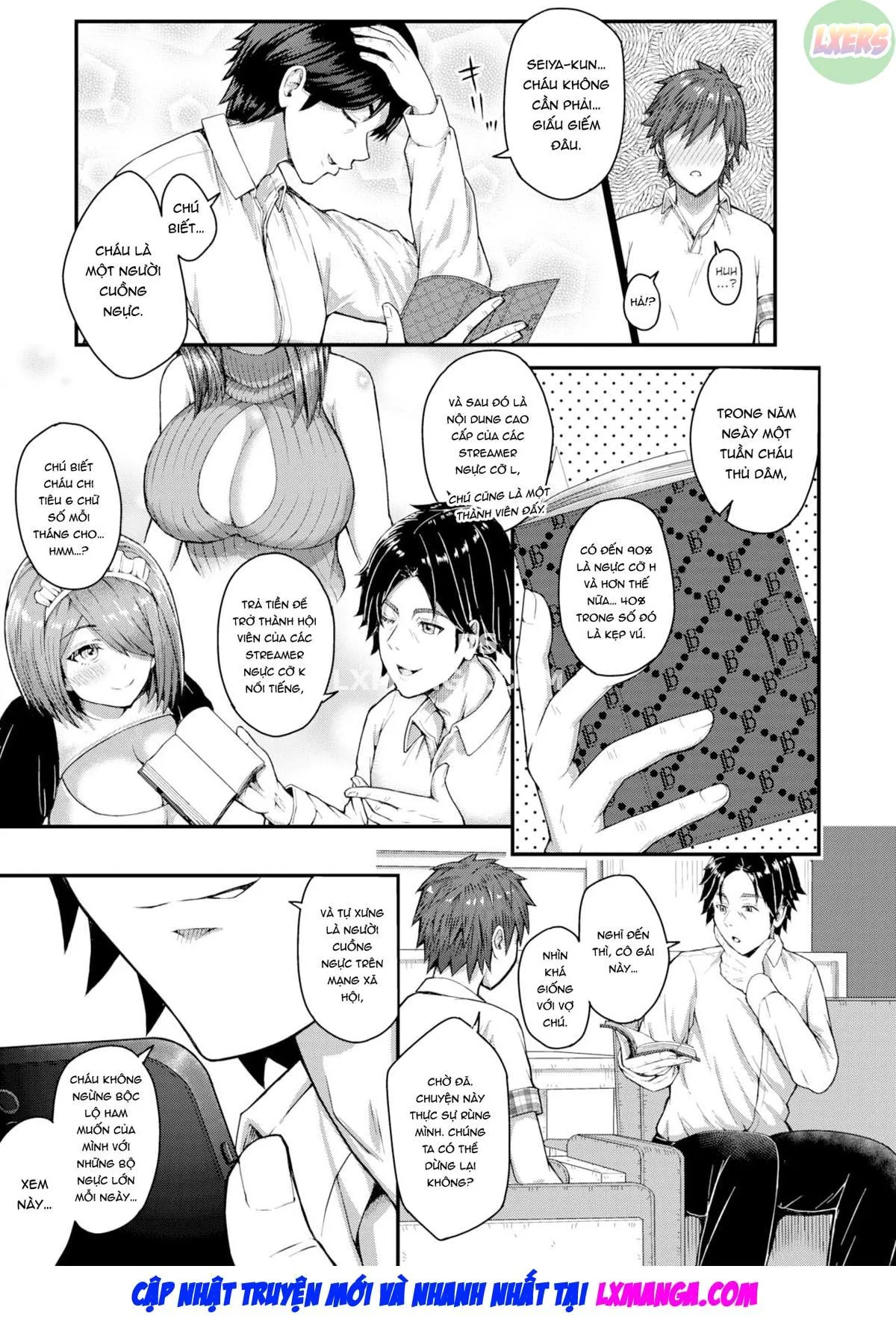 HentaiVN.net - Ảnh 6 - Nhờ cháu ngủ với vợ chú - Oneshot
