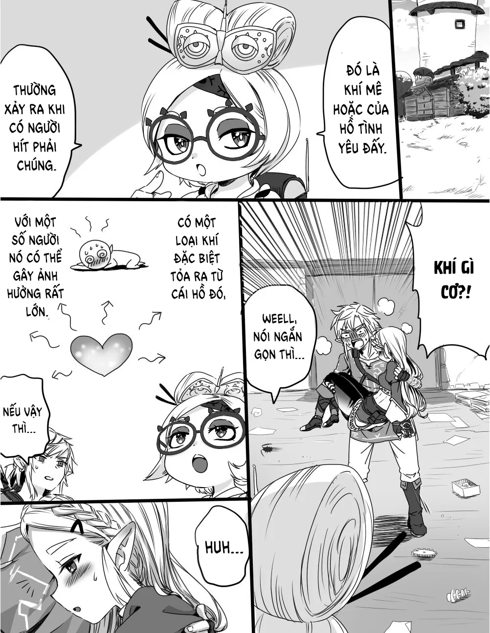 HentaiVN.net - Ảnh 4 - Vụ án Hồ Tình Yêu (The Legend of Zelda) [The Power of the Lover's Pond] - Chap I
