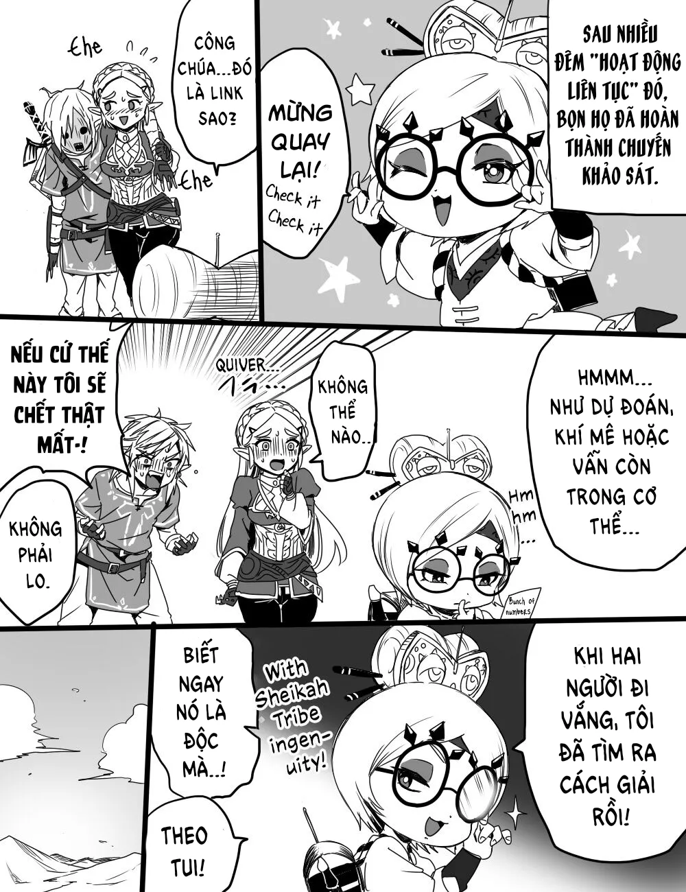 HentaiVN.net - Ảnh 12 - Vụ án Hồ Tình Yêu (The Legend of Zelda) [The Power of the Lover's Pond] - Chap II