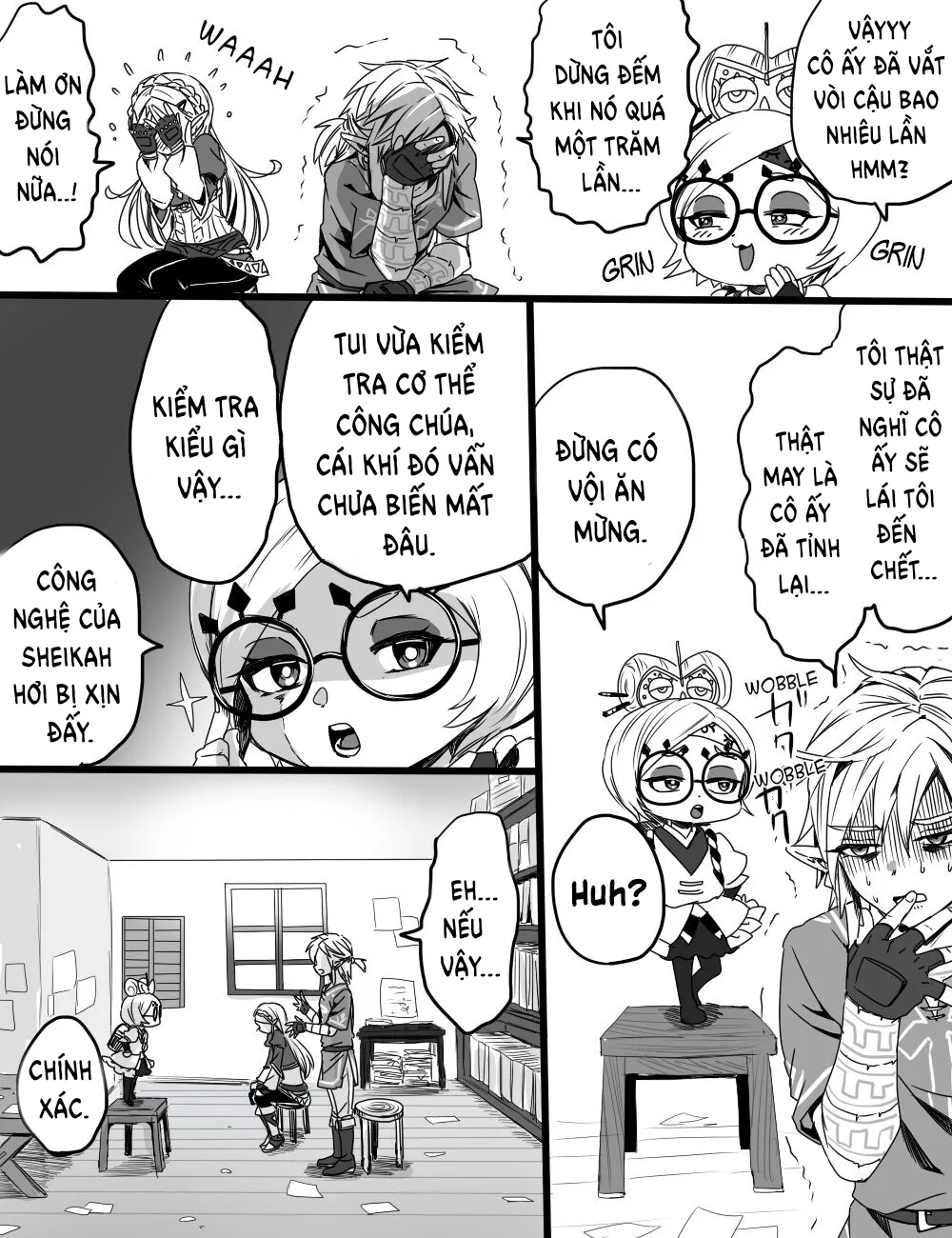 HentaiVN.net - Ảnh 4 - Vụ án Hồ Tình Yêu (The Legend of Zelda) [The Power of the Lover's Pond] - Chap II