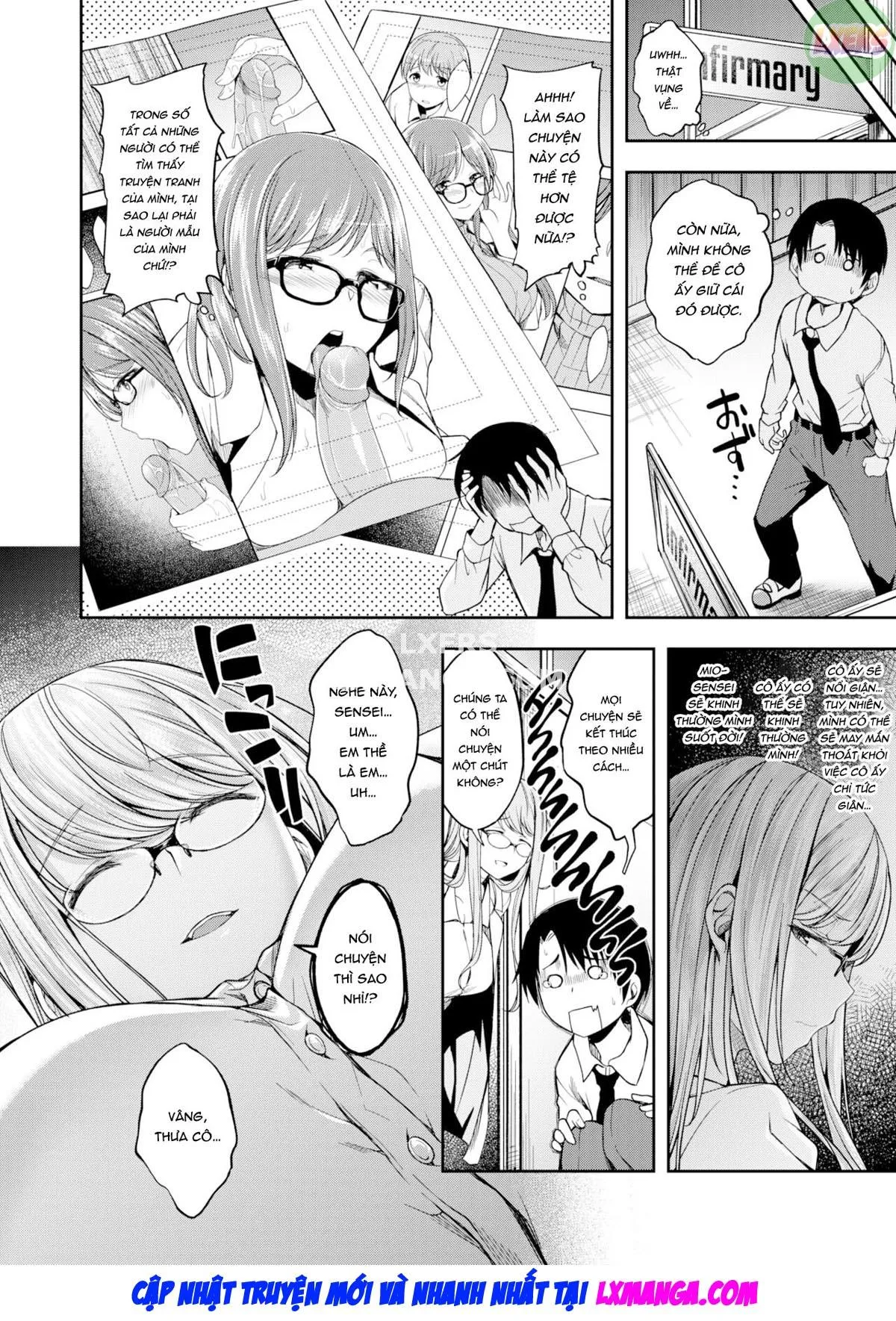 HentaiVN.net - Ảnh 5 - Thiên thần trong bệnh xá - Oneshot