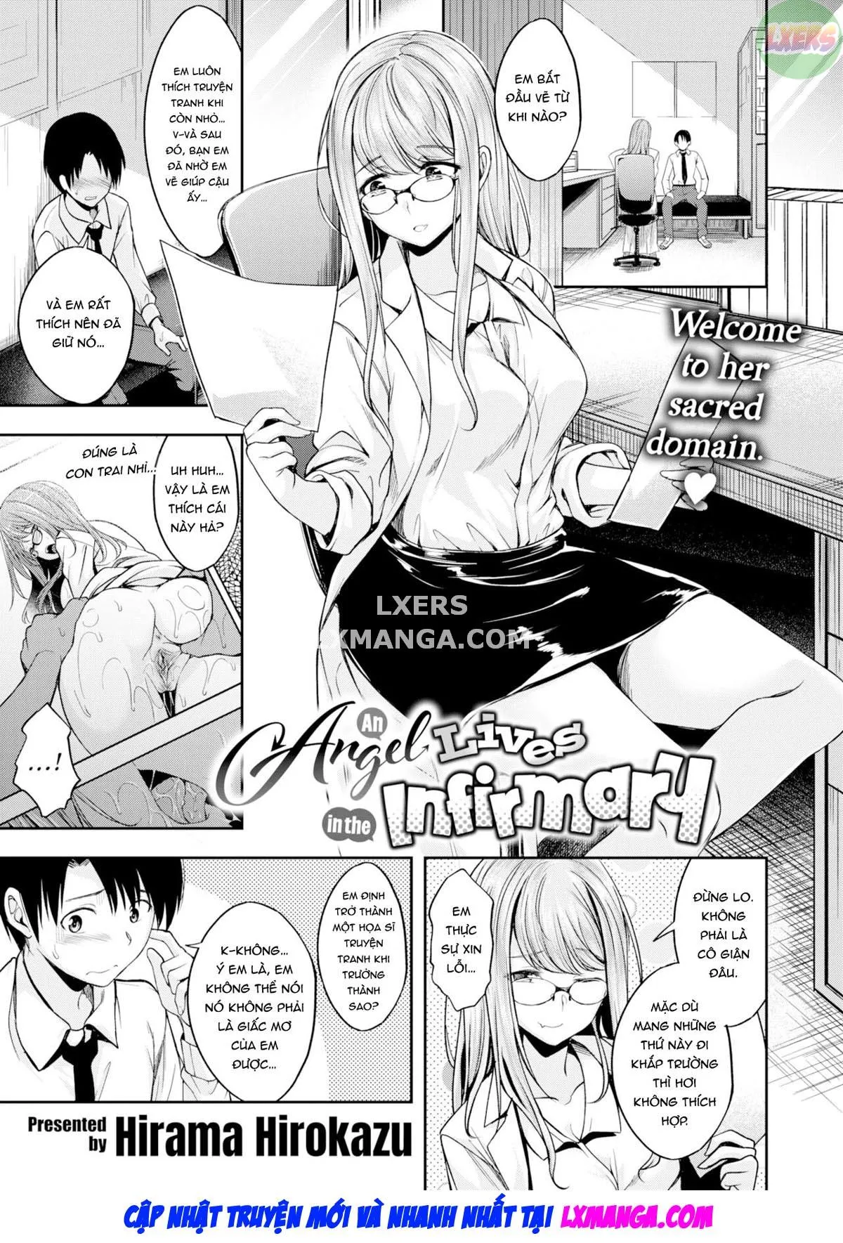HentaiVN.net - Ảnh 6 - Thiên thần trong bệnh xá - Oneshot