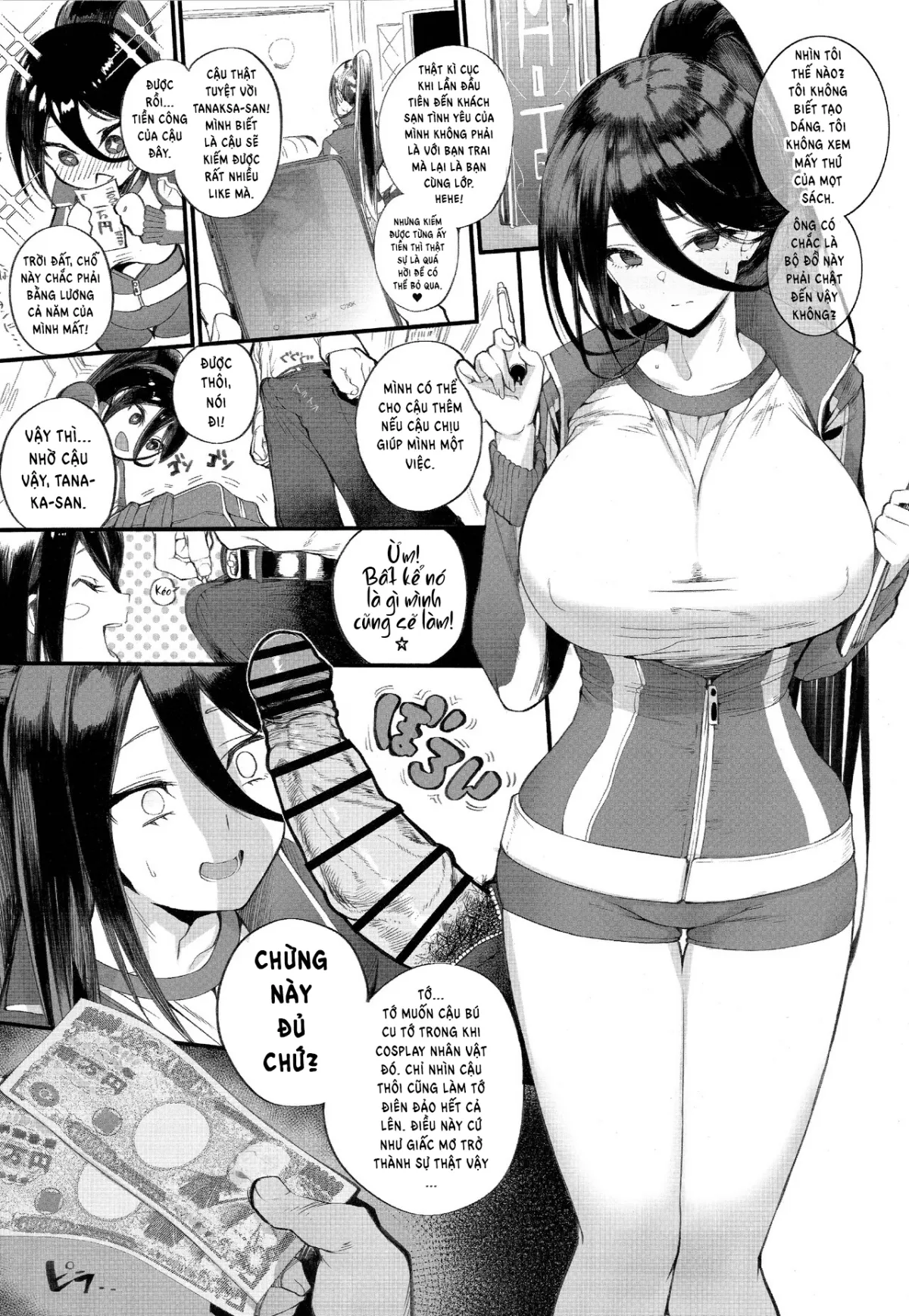 HentaiVN.net - Ảnh 8 - Tôi tìm thấy một cô nàng GYARU sẵn sàng COSPLAY và thậm chí là CHỊCH vì tiền [Kinsae Hareba Cosplay demo Hamete mo Kureru Gal o Te ni Iremashita] - Oneshot