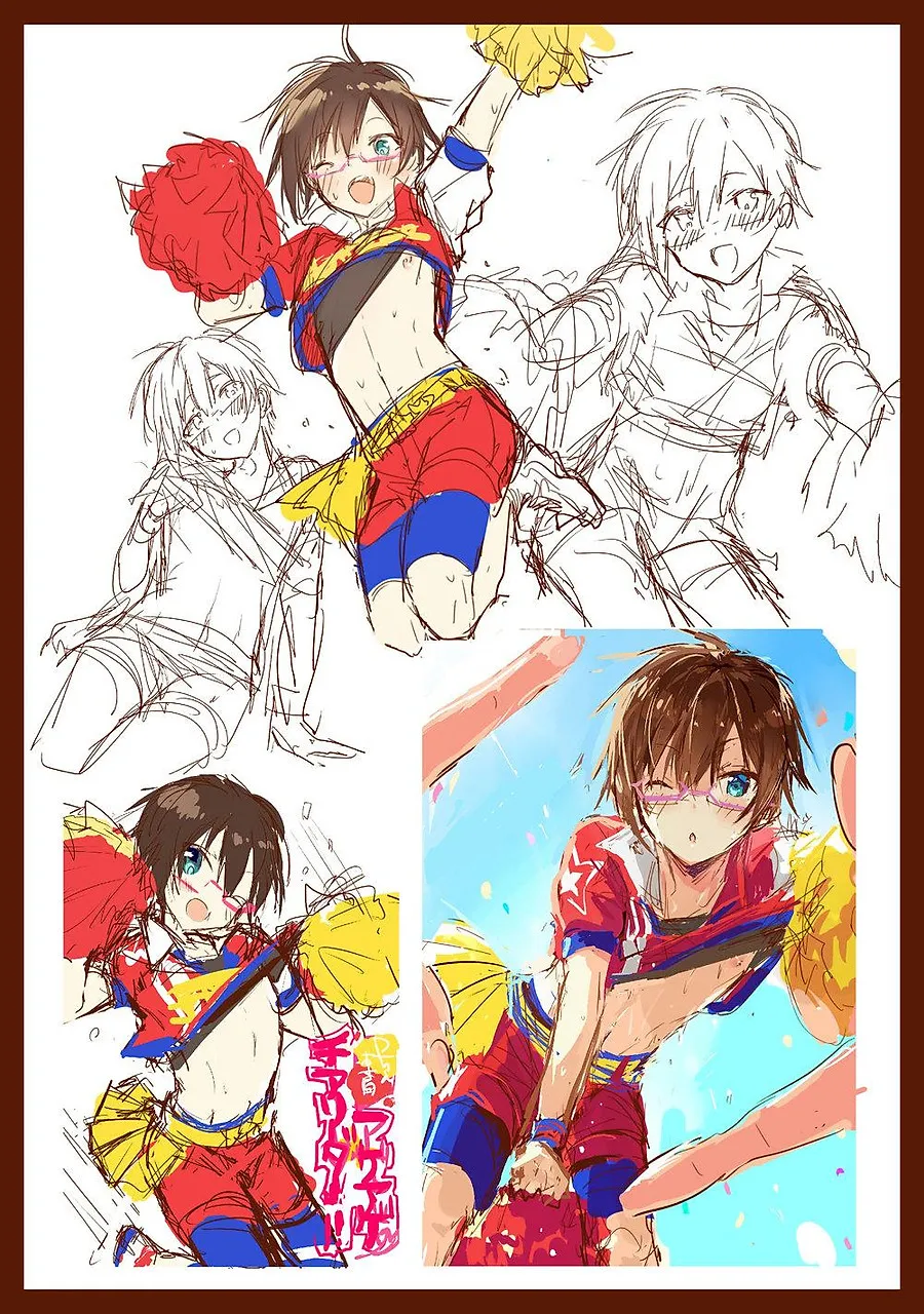 HentaiVN.net - Ảnh 24 - -chan Senzoku Age Age Cheerleader!! – THE IDOLM@STER SideM dj - Chương 1
