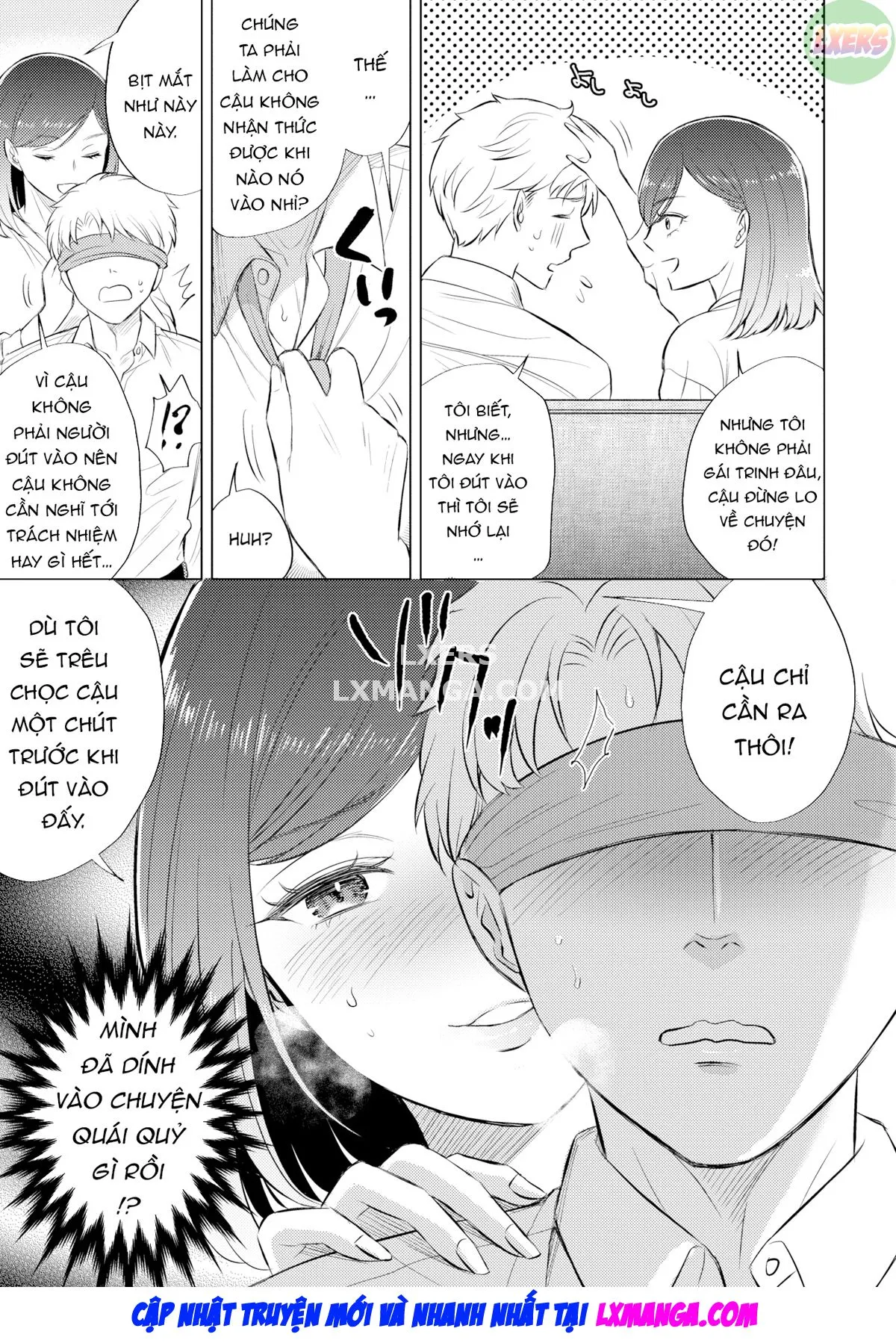 HentaiVN.net - Ảnh 10 - Xin hãy huấn luyện tôi, Mutsuura-san! - Oneshot