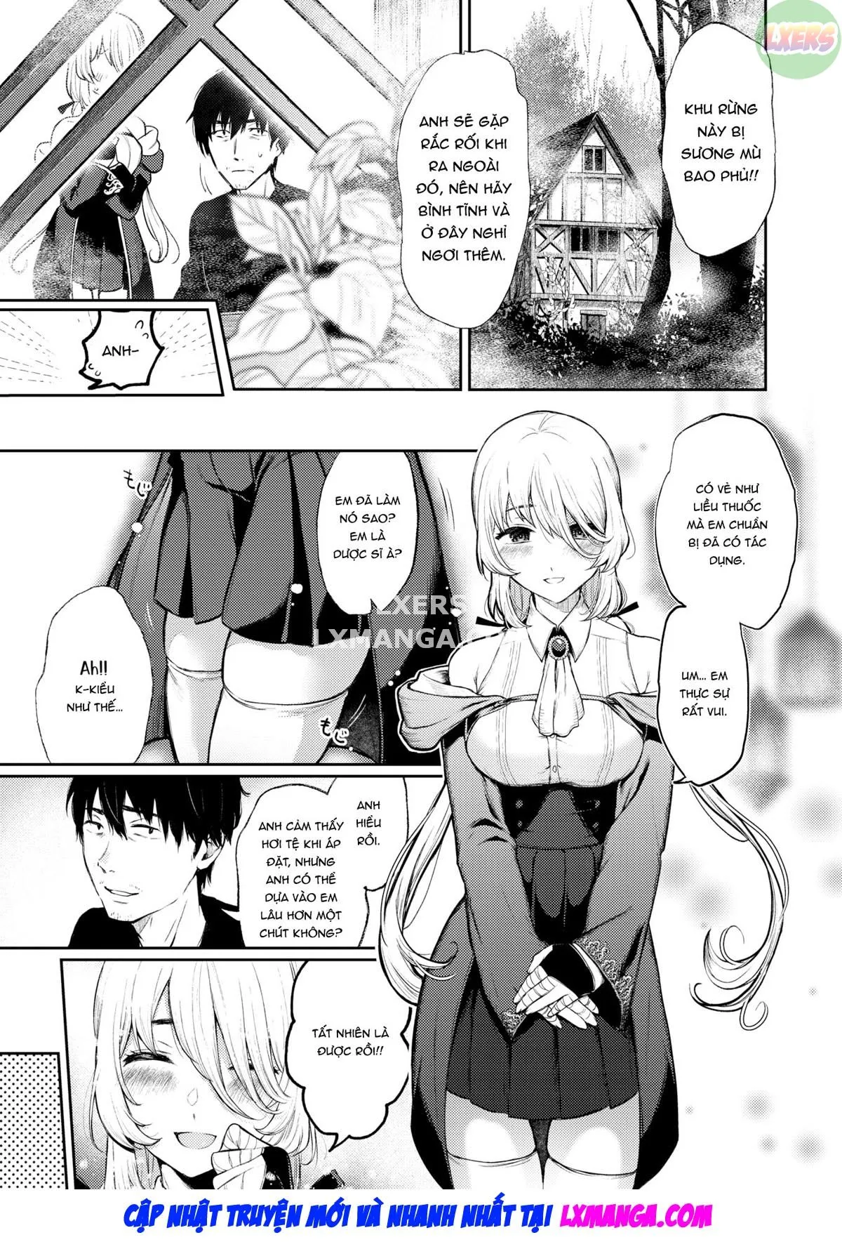 HentaiVN.net - Ảnh 6 - Mori no Majo to Ikidaore no Oji-san - Oneshot